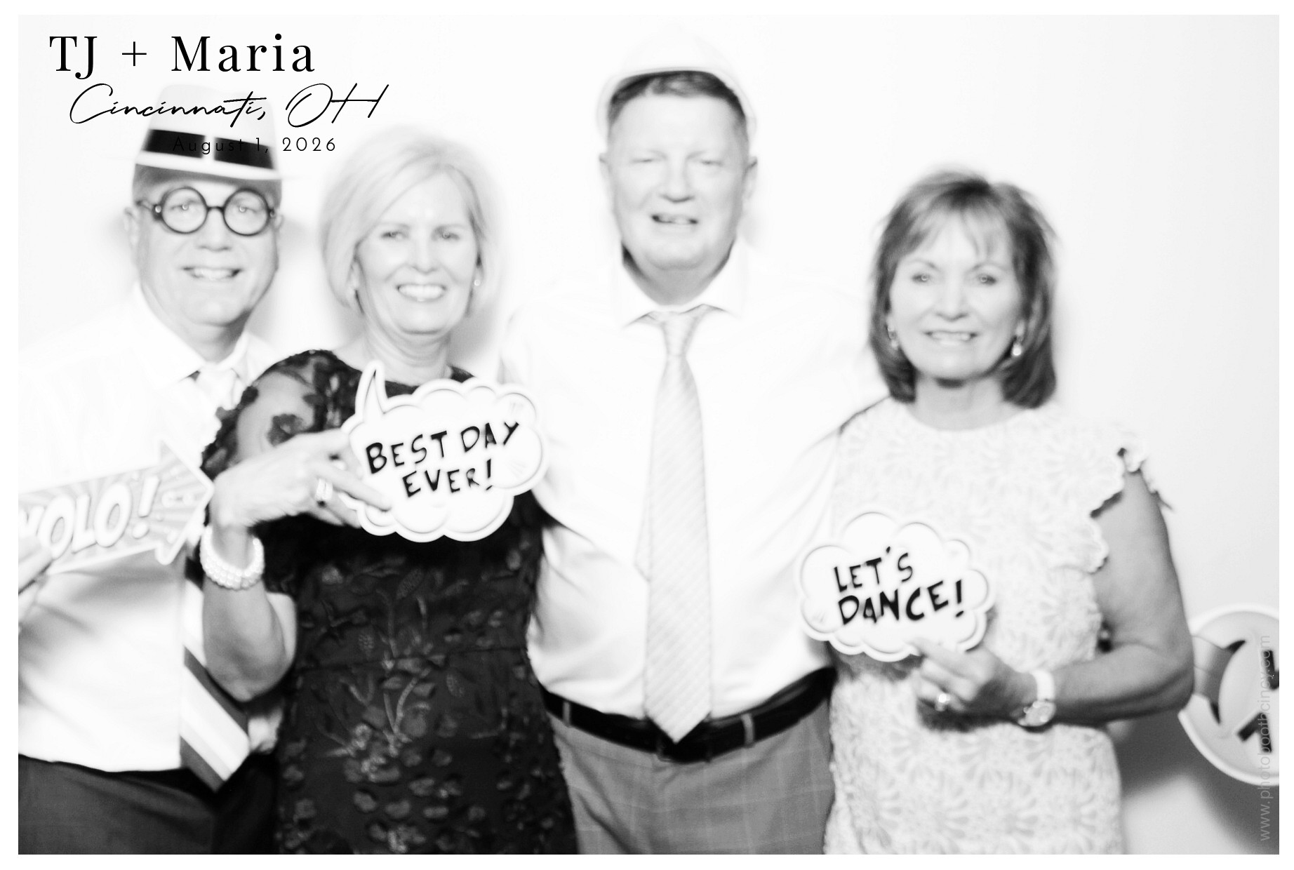 TJ & Maria | View more photos from the event at gallery.photoboothcincy.com/u/PhotoBoothCincy/TJ-Maria