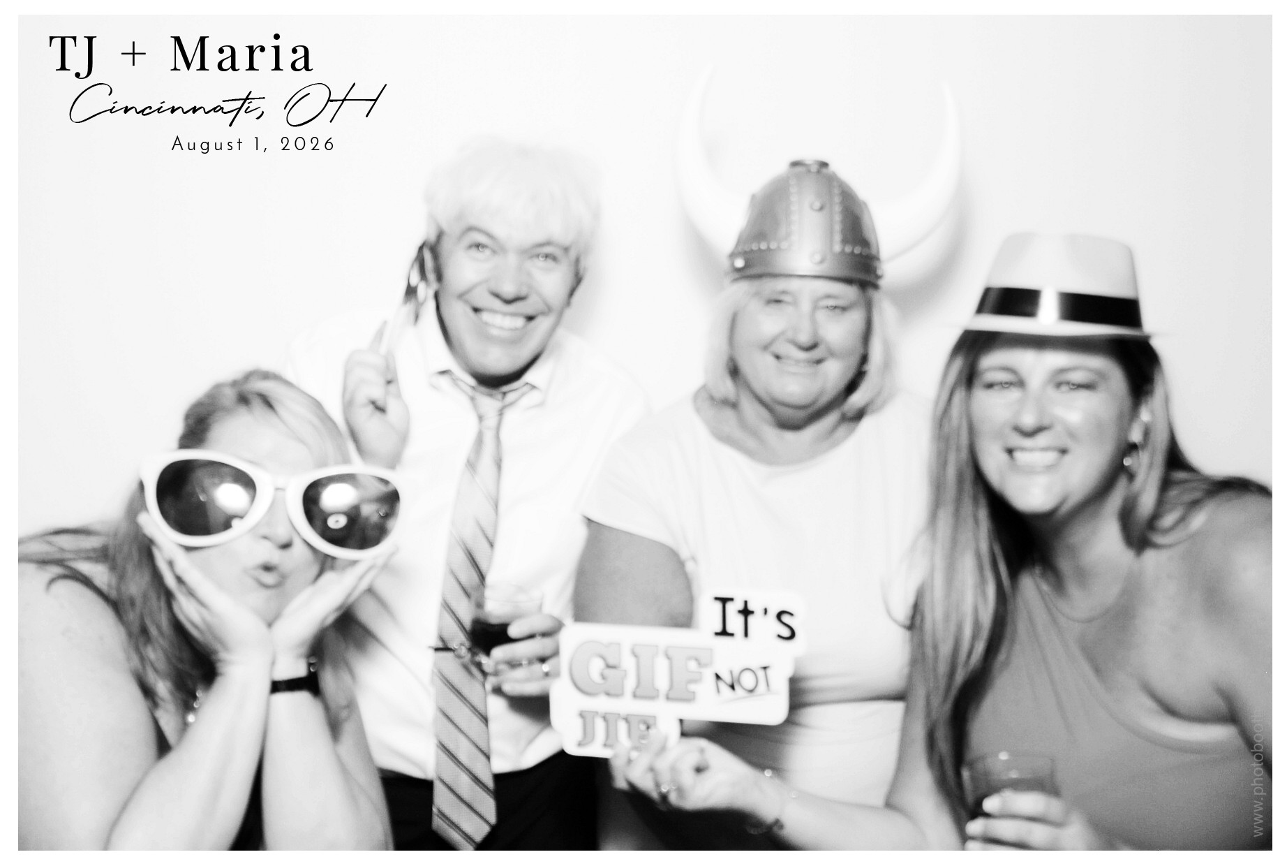 TJ & Maria | View more photos from the event at gallery.photoboothcincy.com/u/PhotoBoothCincy/TJ-Maria