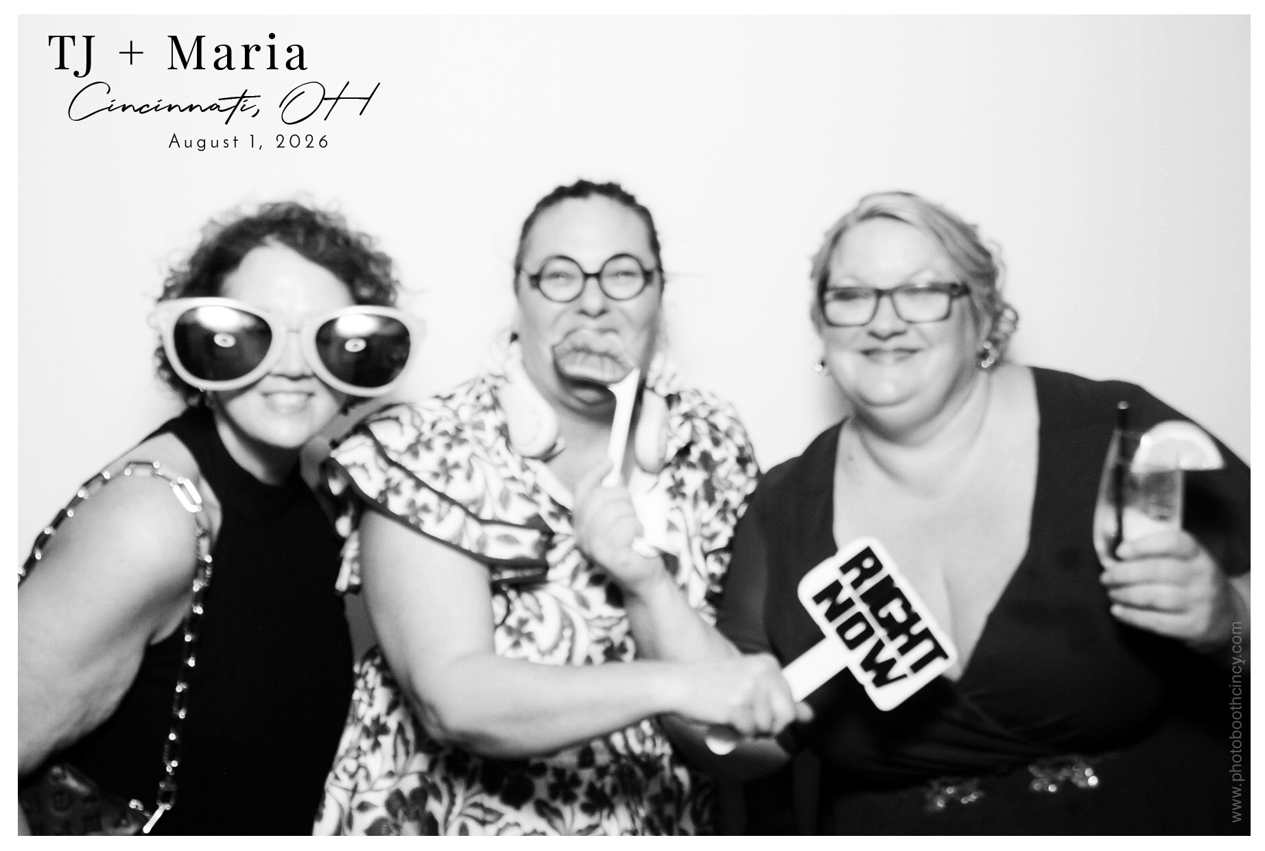 TJ & Maria | View more photos from the event at gallery.photoboothcincy.com/u/PhotoBoothCincy/TJ-Maria