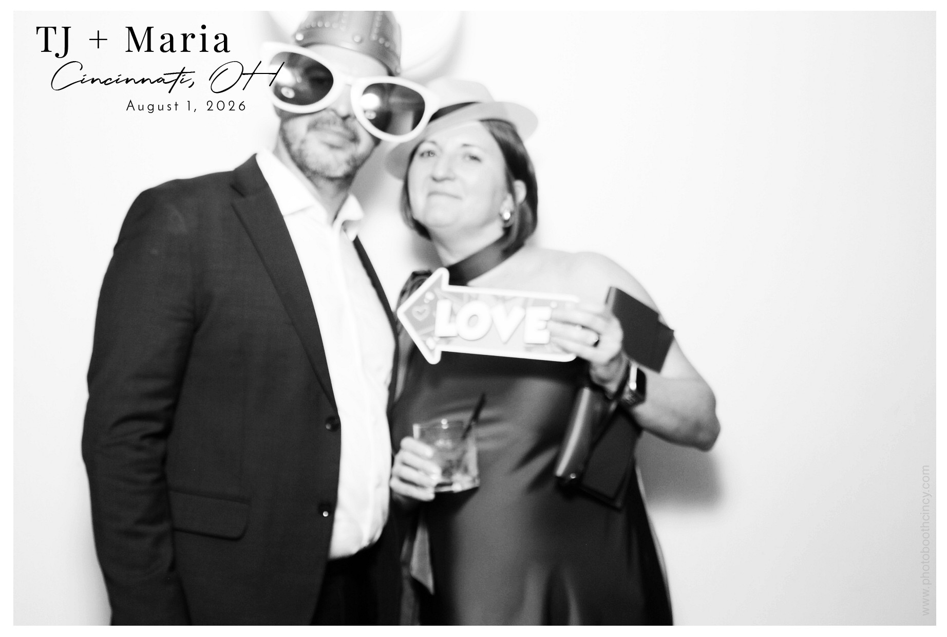 TJ & Maria | View more photos from the event at gallery.photoboothcincy.com/u/PhotoBoothCincy/TJ-Maria