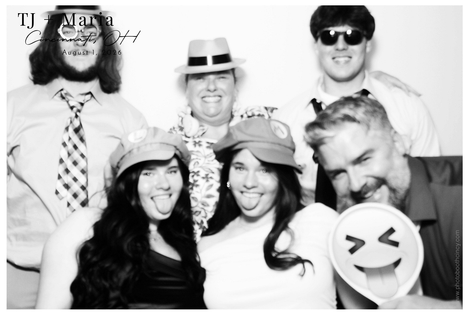 TJ & Maria | View more photos from the event at gallery.photoboothcincy.com/u/PhotoBoothCincy/TJ-Maria