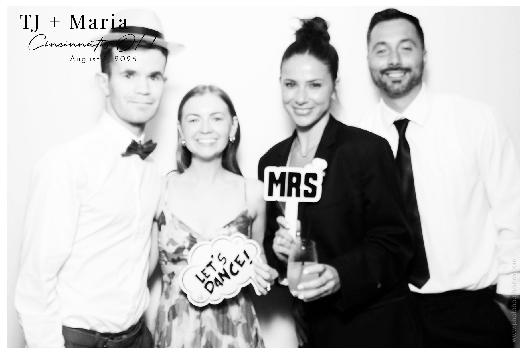 TJ & Maria | View more photos from the event at gallery.photoboothcincy.com/u/PhotoBoothCincy/TJ-Maria