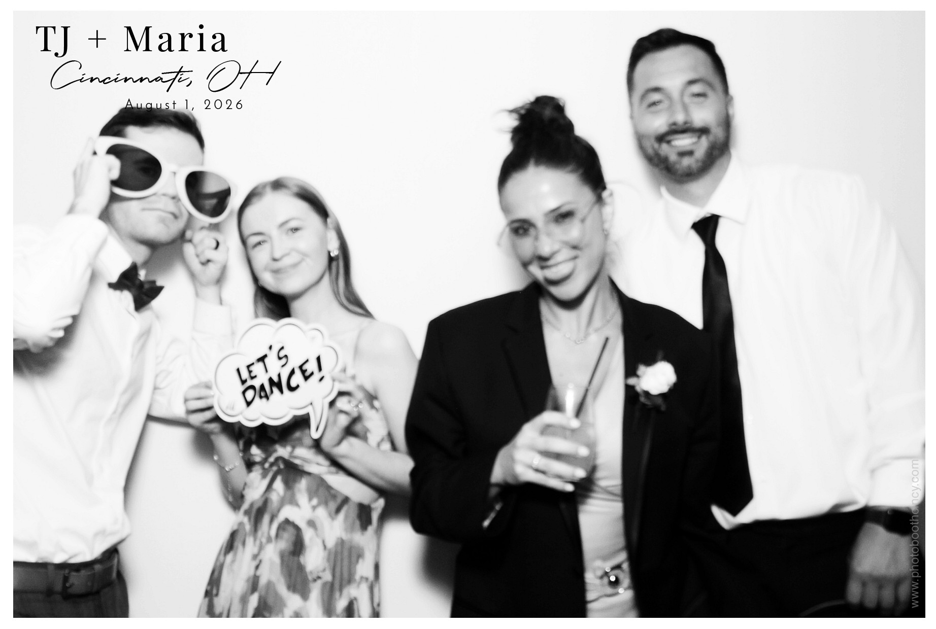TJ & Maria | View more photos from the event at gallery.photoboothcincy.com/u/PhotoBoothCincy/TJ-Maria