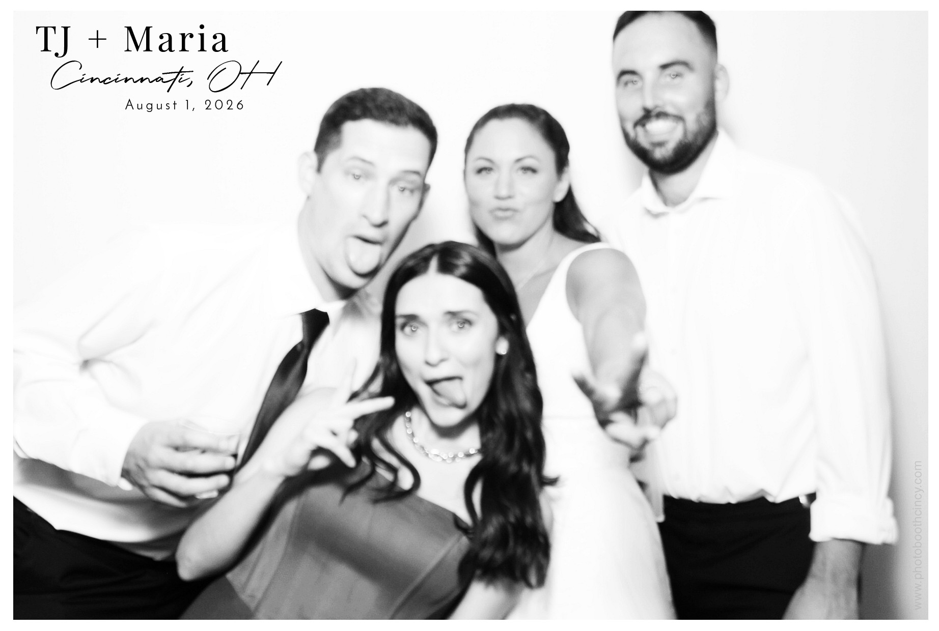 TJ & Maria | View more photos from the event at gallery.photoboothcincy.com/u/PhotoBoothCincy/TJ-Maria