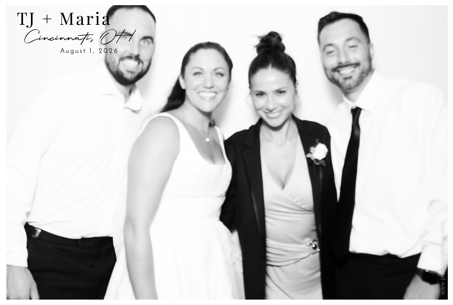 TJ & Maria | View more photos from the event at gallery.photoboothcincy.com/u/PhotoBoothCincy/TJ-Maria