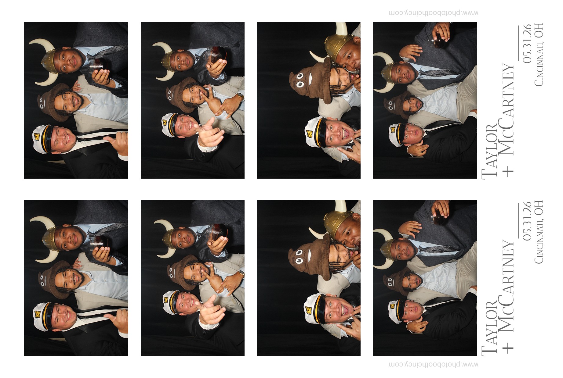 Taylor & McCartnew | View more photos from the event at gallery.photoboothcincy.com/u/PhotoBoothCincy/Taylor-McCartnew