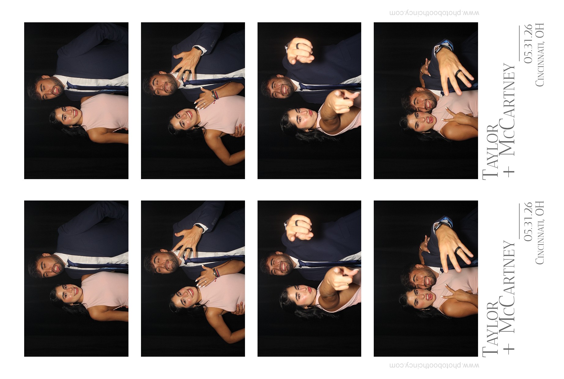 Taylor & McCartnew | View more photos from the event at gallery.photoboothcincy.com/u/PhotoBoothCincy/Taylor-McCartnew