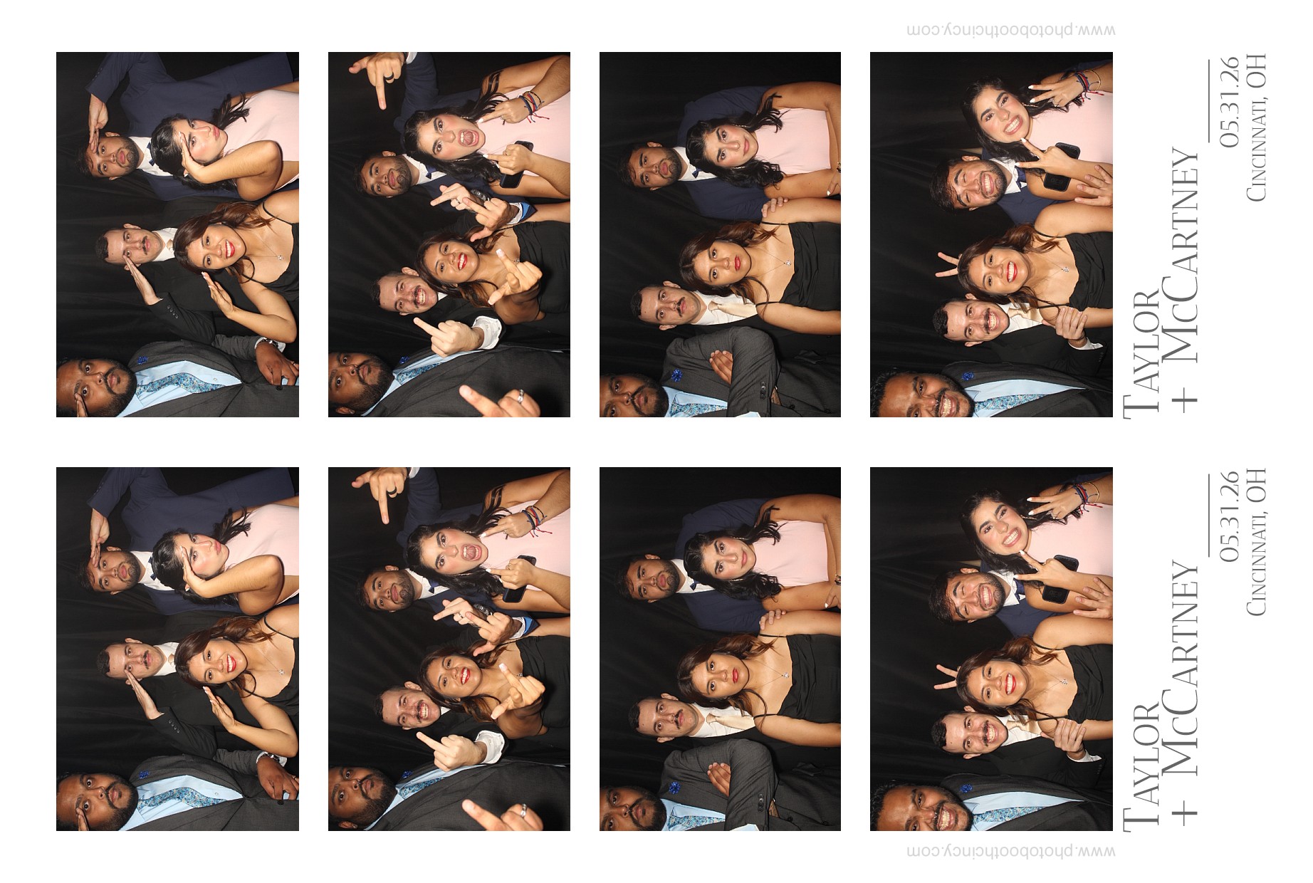 Taylor & McCartnew | View more photos from the event at gallery.photoboothcincy.com/u/PhotoBoothCincy/Taylor-McCartnew