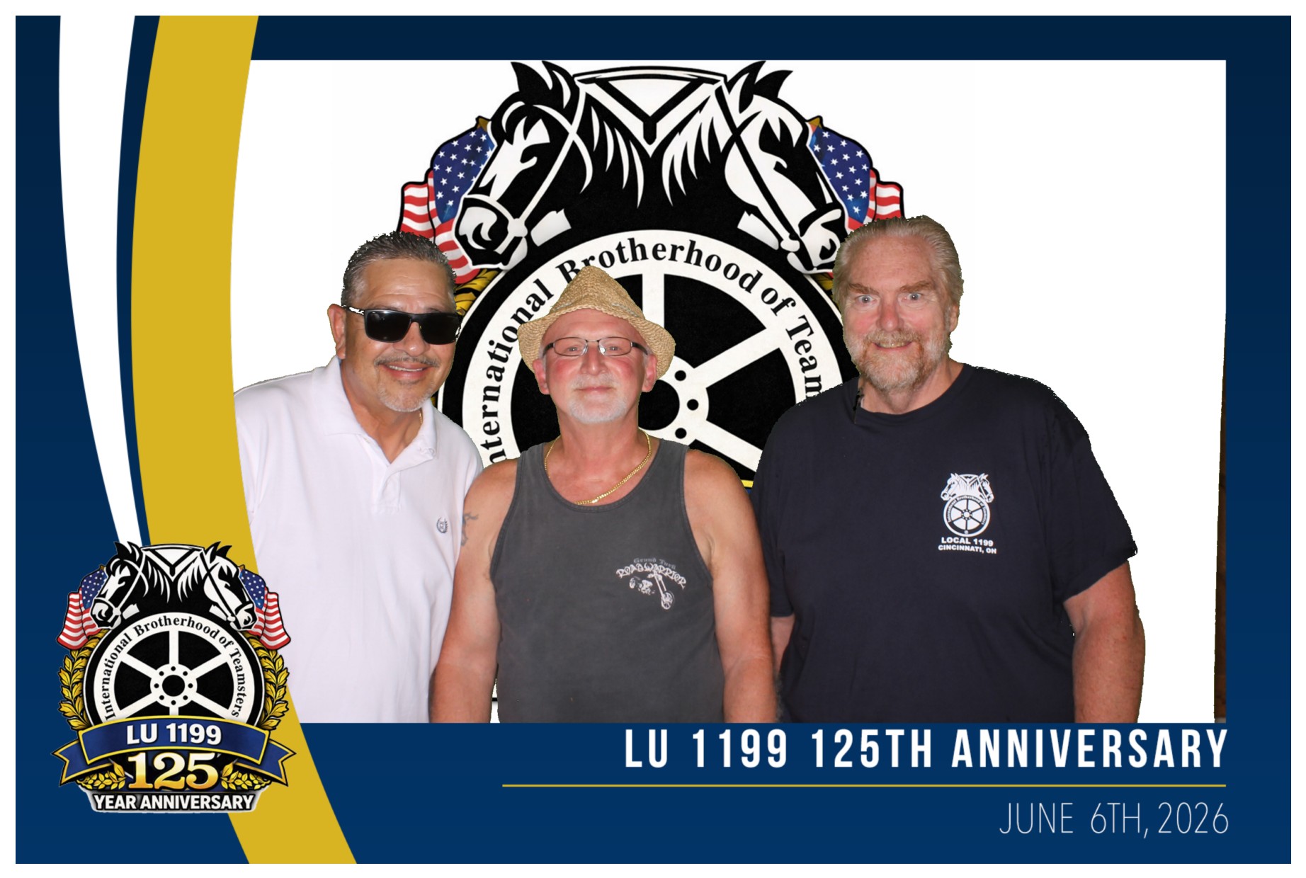 Teamsters 125th Anniversary | View more photos from the event at gallery.photoboothcincy.com/u/PhotoBoothCincy/Teamsters-125th-Anniversary