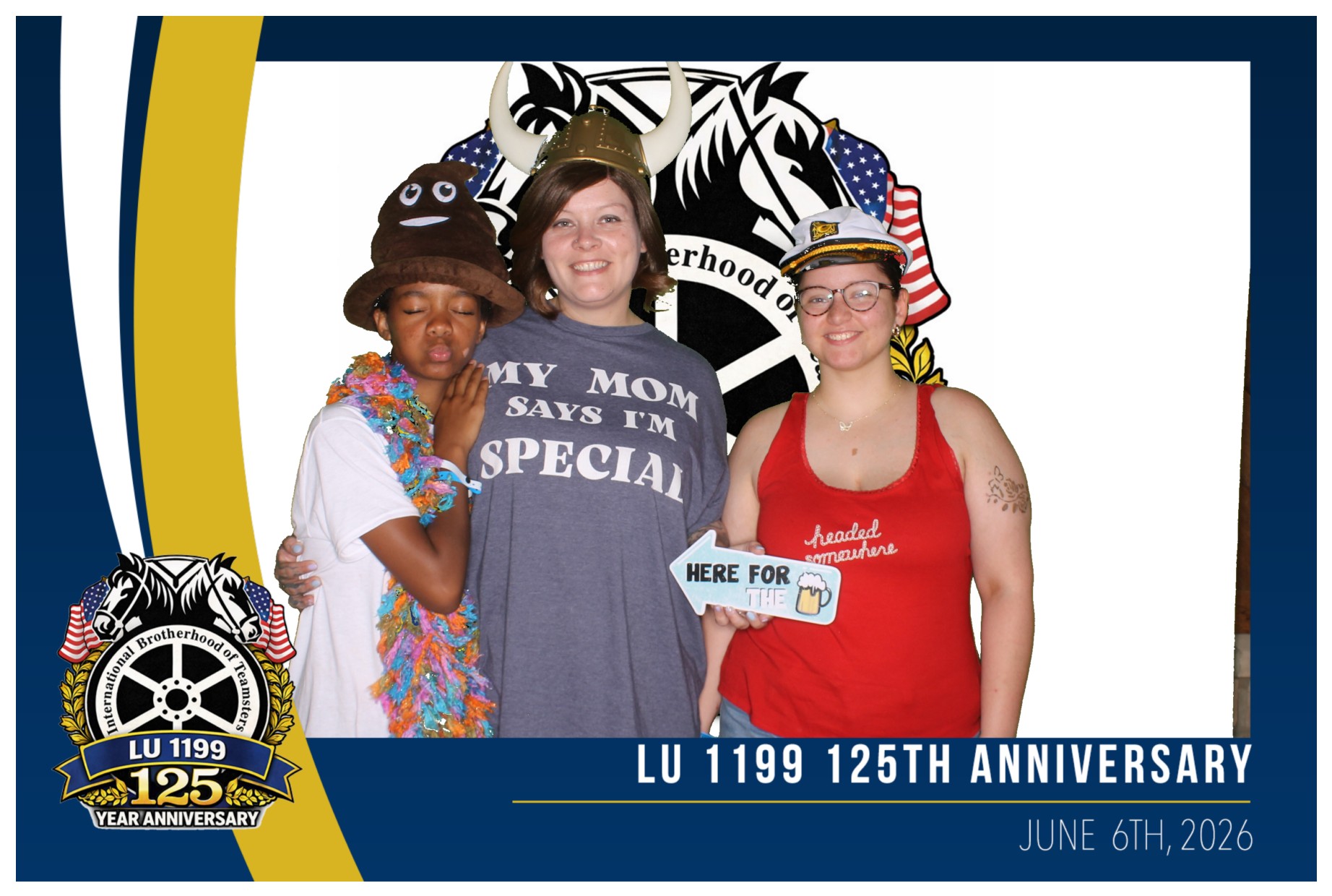 Teamsters 125th Anniversary | View more photos from the event at gallery.photoboothcincy.com/u/PhotoBoothCincy/Teamsters-125th-Anniversary