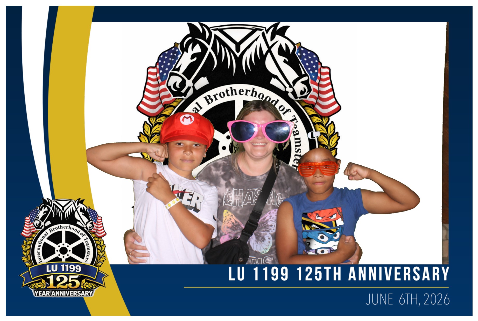 Teamsters 125th Anniversary | View more photos from the event at gallery.photoboothcincy.com/u/PhotoBoothCincy/Teamsters-125th-Anniversary