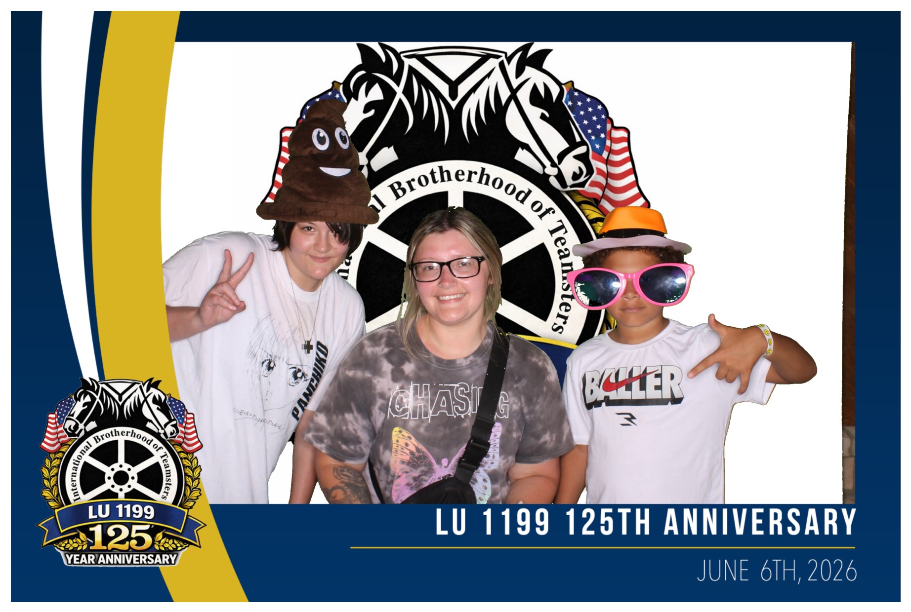 Teamsters 125th Anniversary | View more photos from the event at gallery.photoboothcincy.com/u/PhotoBoothCincy/Teamsters-125th-Anniversary
