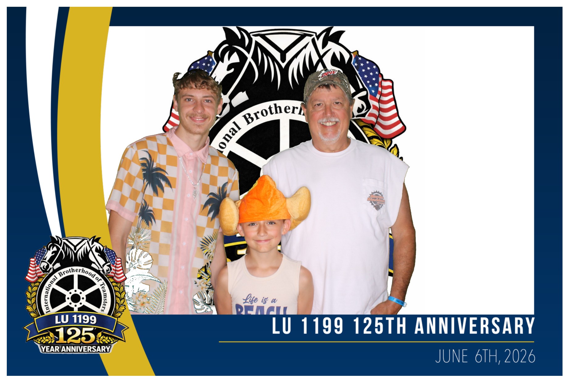 Teamsters 125th Anniversary | View more photos from the event at gallery.photoboothcincy.com/u/PhotoBoothCincy/Teamsters-125th-Anniversary