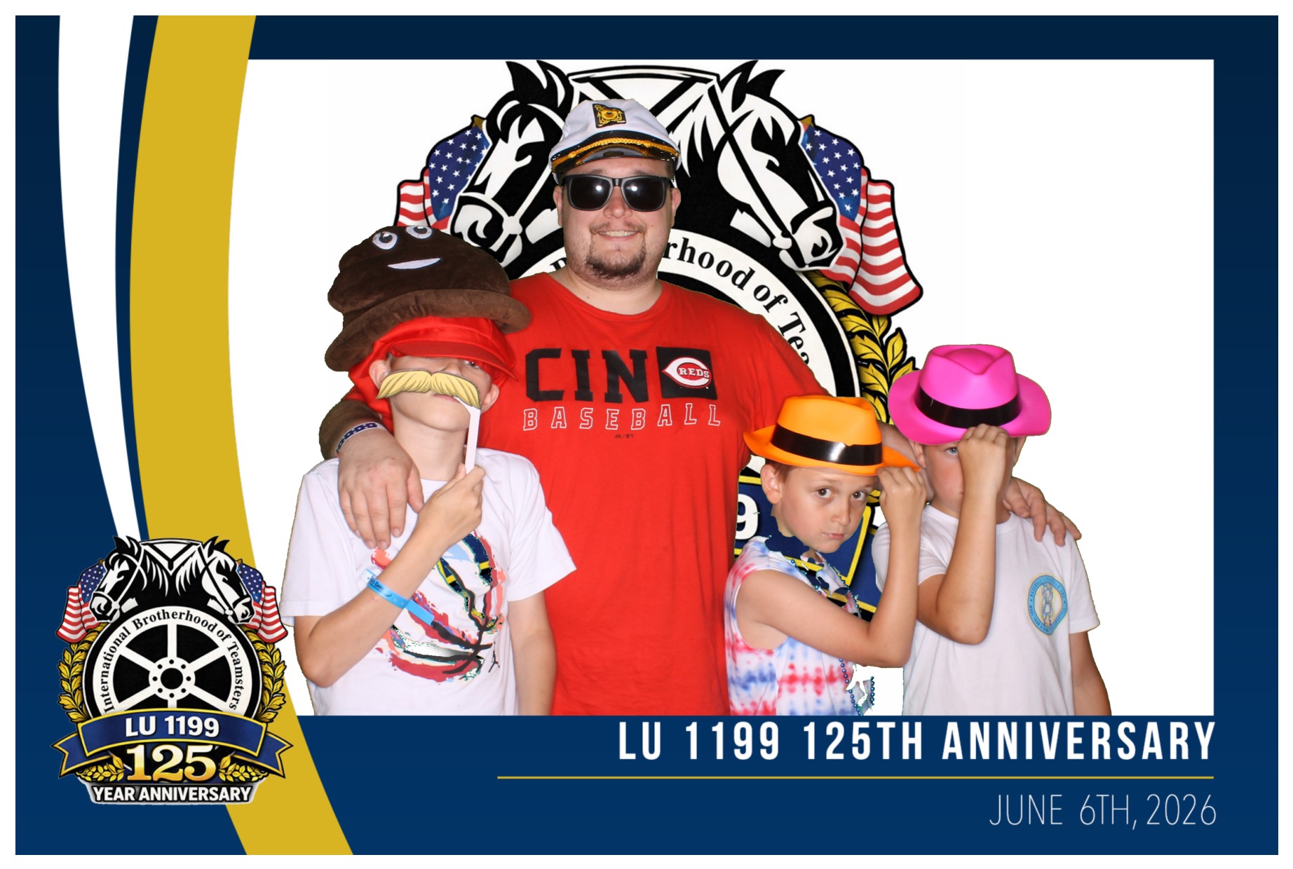 Teamsters 125th Anniversary | View more photos from the event at gallery.photoboothcincy.com/u/PhotoBoothCincy/Teamsters-125th-Anniversary