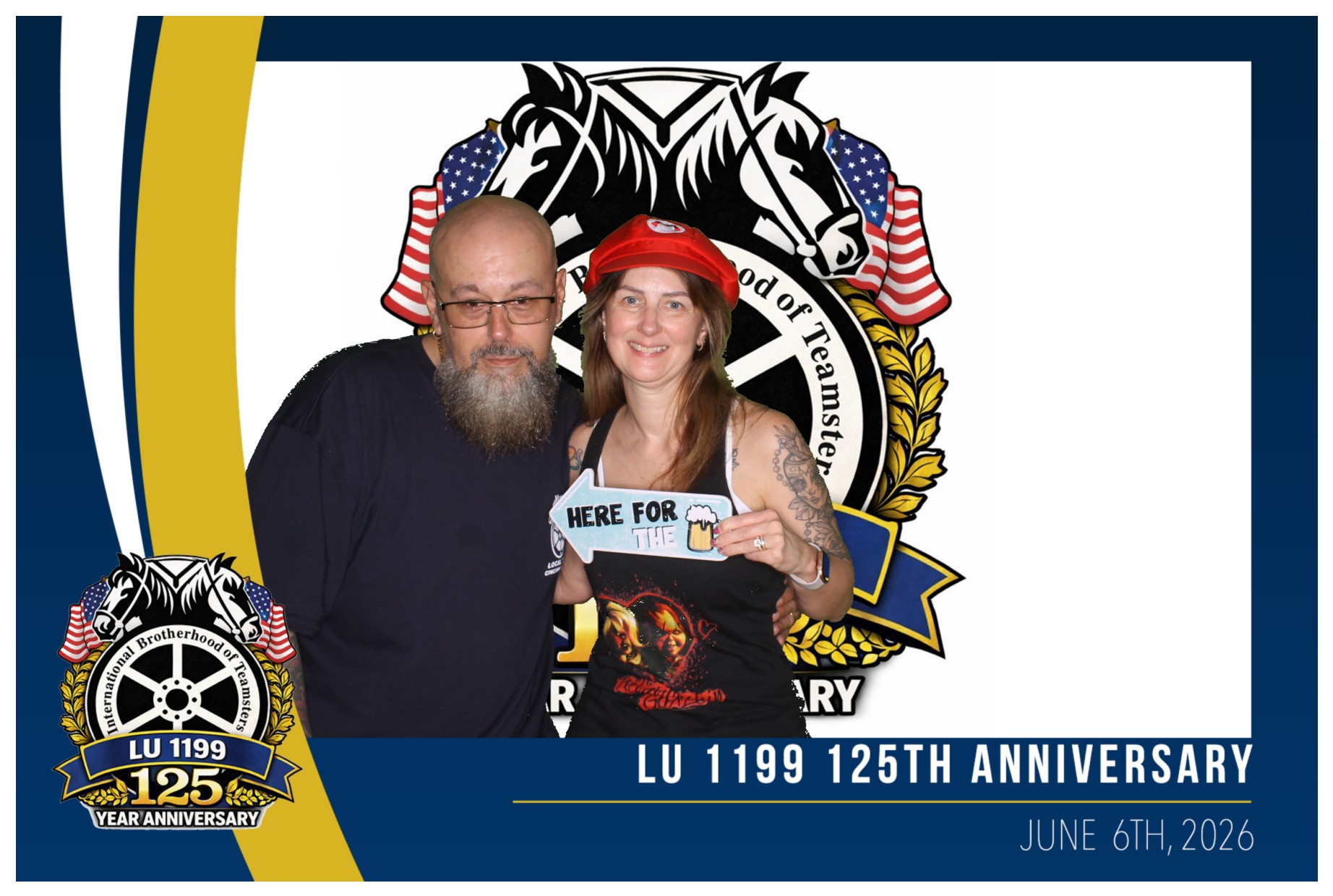 Teamsters 125th Anniversary | View more photos from the event at gallery.photoboothcincy.com/u/PhotoBoothCincy/Teamsters-125th-Anniversary