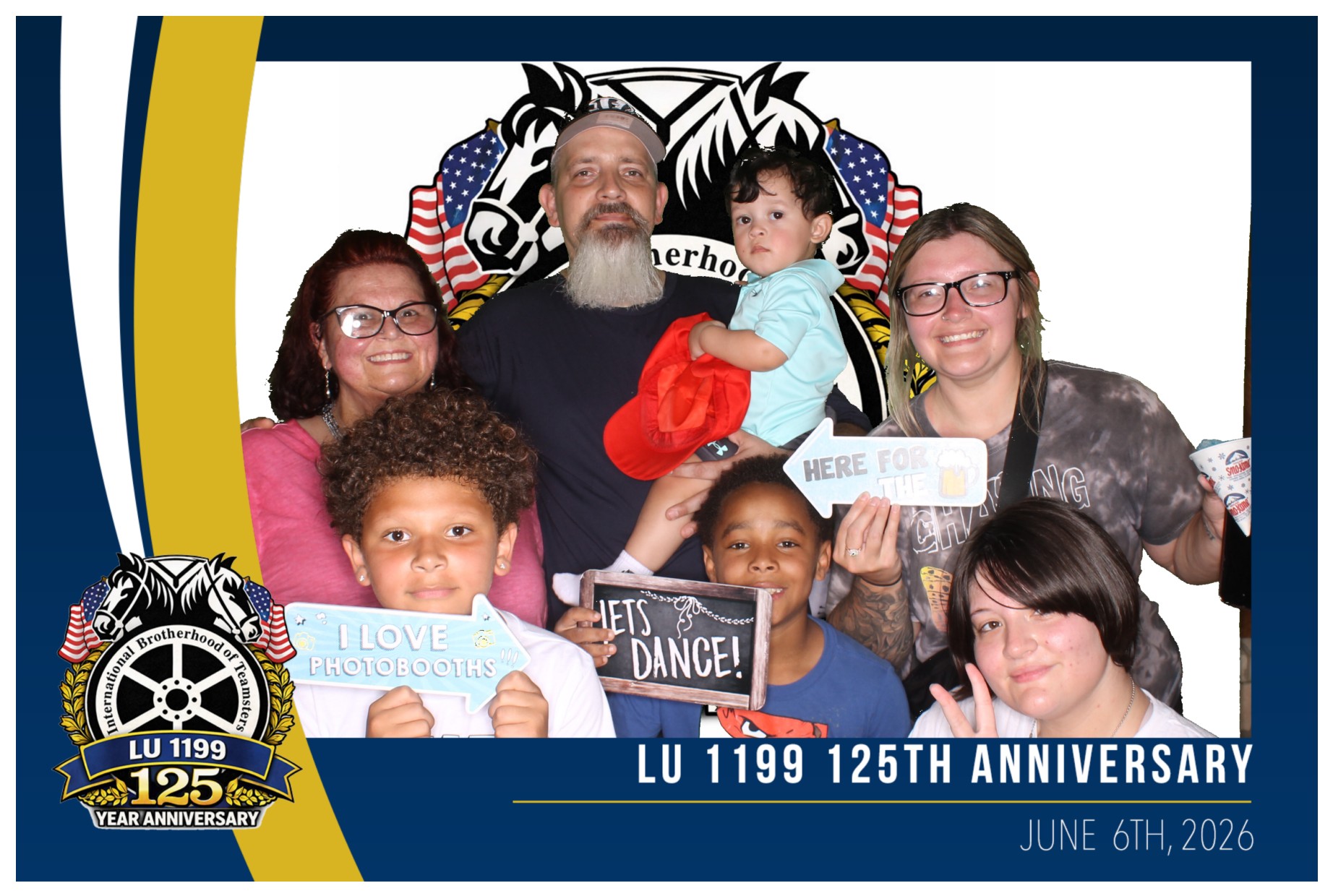 Teamsters 125th Anniversary | View more photos from the event at gallery.photoboothcincy.com/u/PhotoBoothCincy/Teamsters-125th-Anniversary