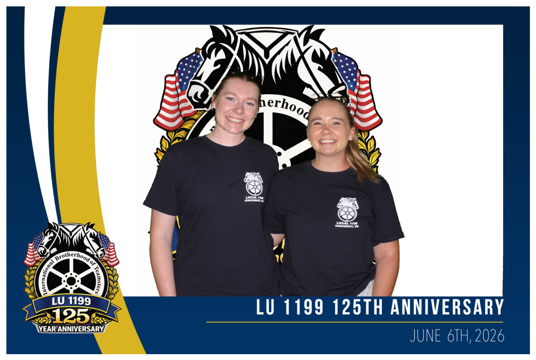 Teamsters 125th Anniversary | View more photos from the event at gallery.photoboothcincy.com/u/PhotoBoothCincy/Teamsters-125th-Anniversary