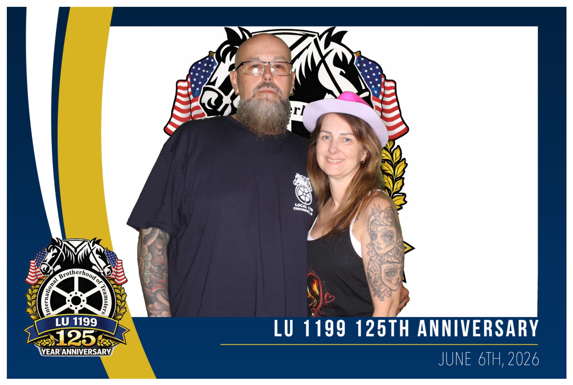 Teamsters 125th Anniversary | View more photos from the event at gallery.photoboothcincy.com/u/PhotoBoothCincy/Teamsters-125th-Anniversary