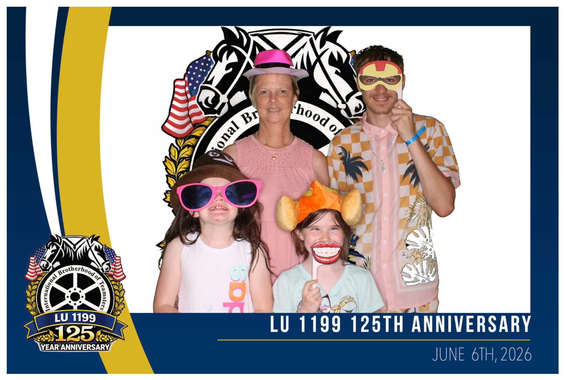 Teamsters 125th Anniversary | View more photos from the event at gallery.photoboothcincy.com/u/PhotoBoothCincy/Teamsters-125th-Anniversary