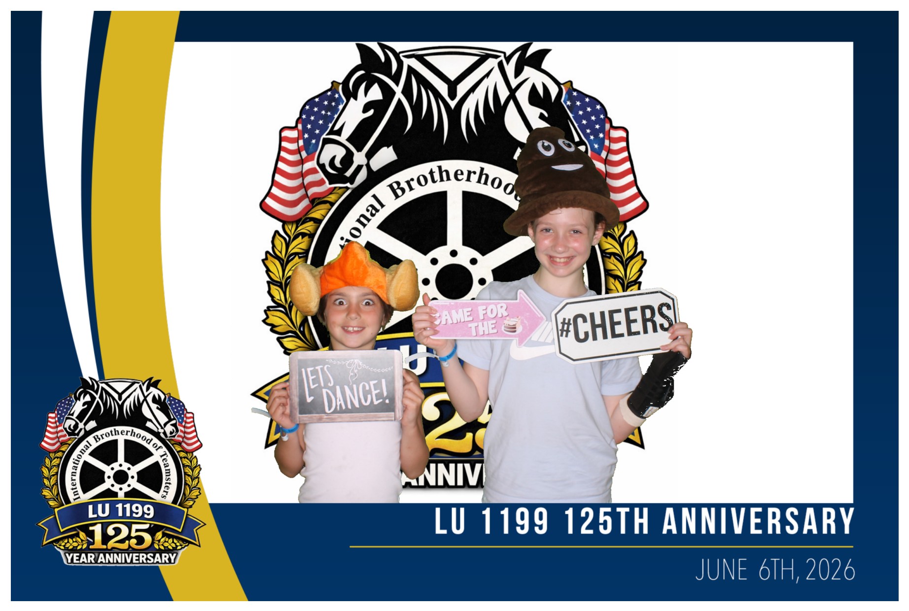 Teamsters 125th Anniversary | View more photos from the event at gallery.photoboothcincy.com/u/PhotoBoothCincy/Teamsters-125th-Anniversary