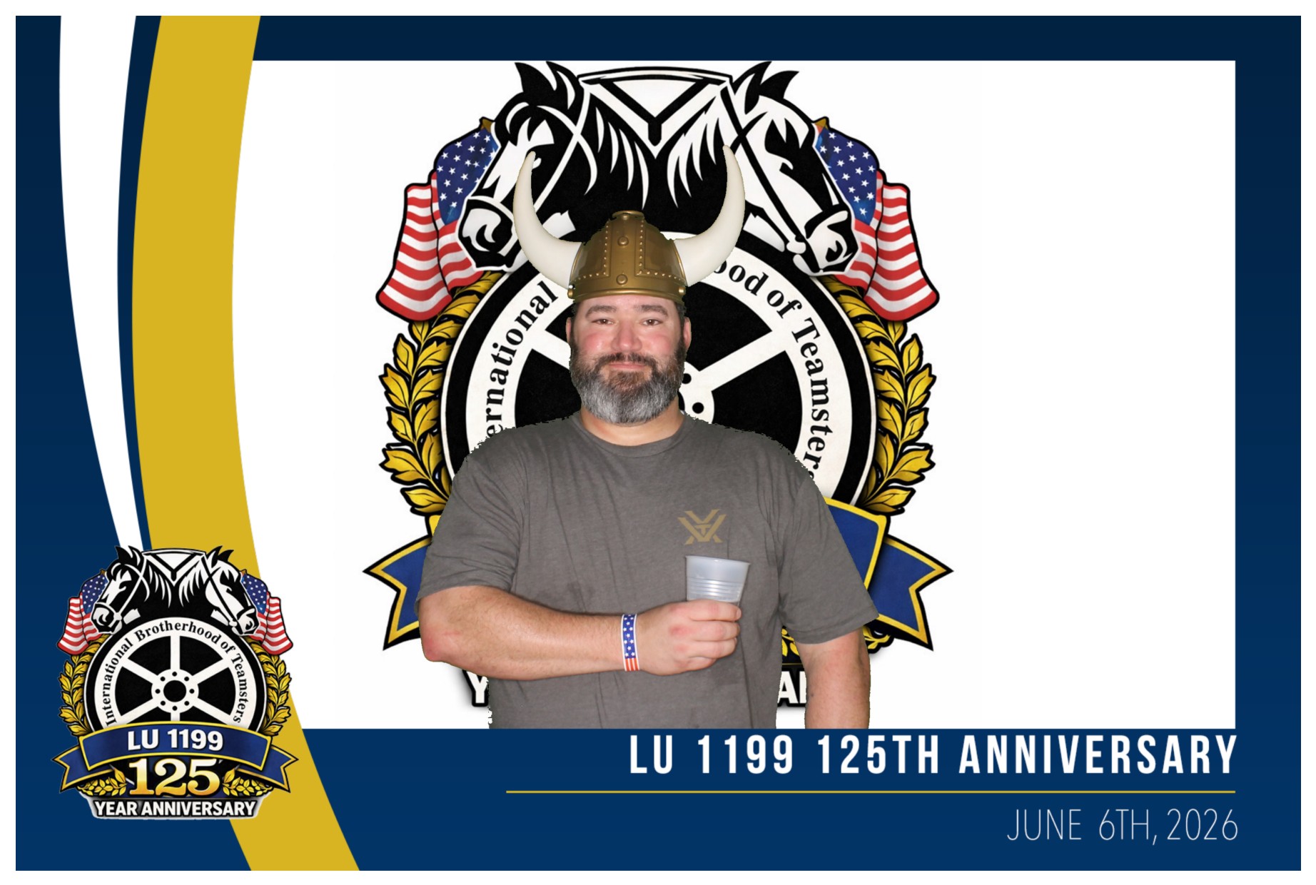 Teamsters 125th Anniversary | View more photos from the event at gallery.photoboothcincy.com/u/PhotoBoothCincy/Teamsters-125th-Anniversary