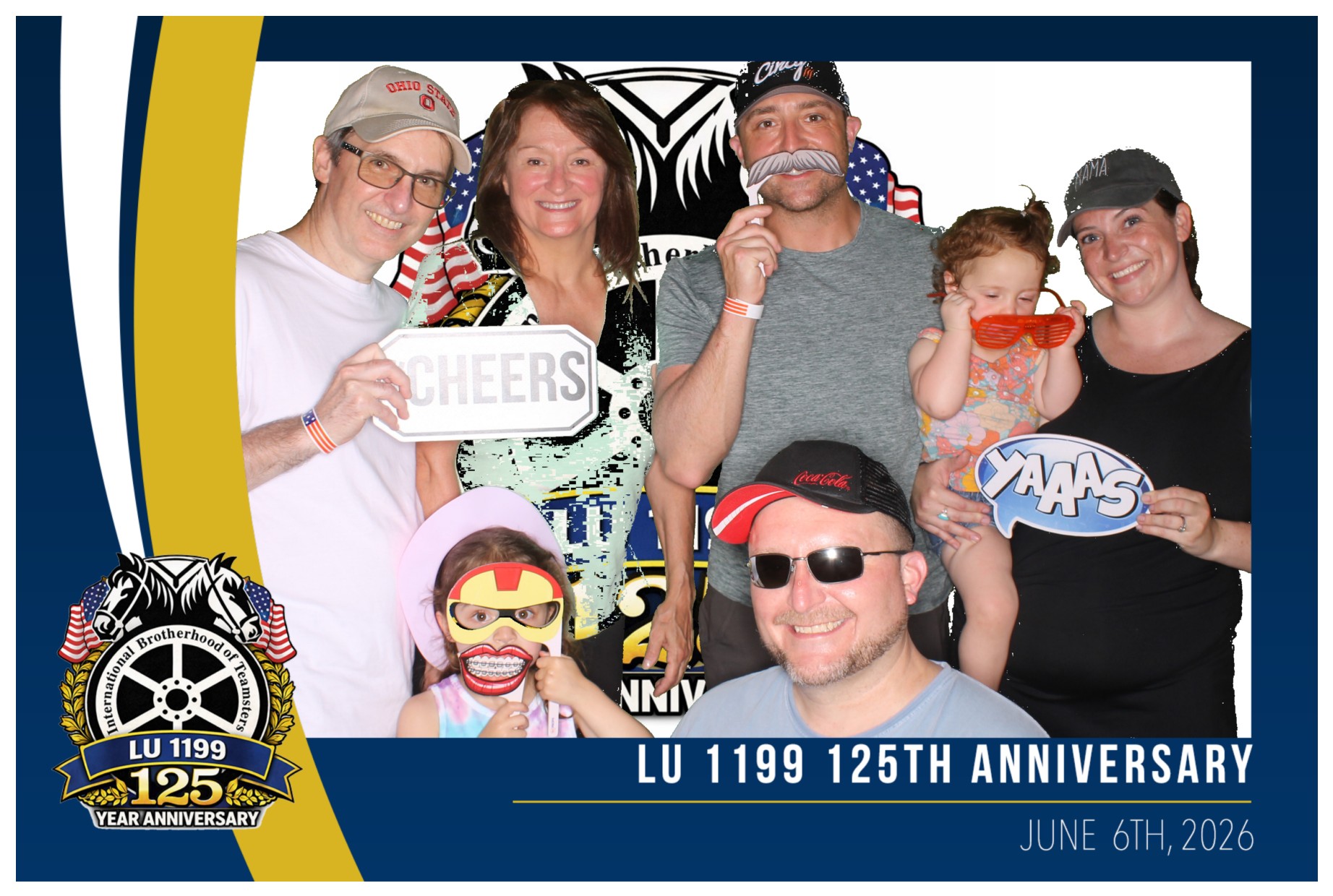 Teamsters 125th Anniversary | View more photos from the event at gallery.photoboothcincy.com/u/PhotoBoothCincy/Teamsters-125th-Anniversary