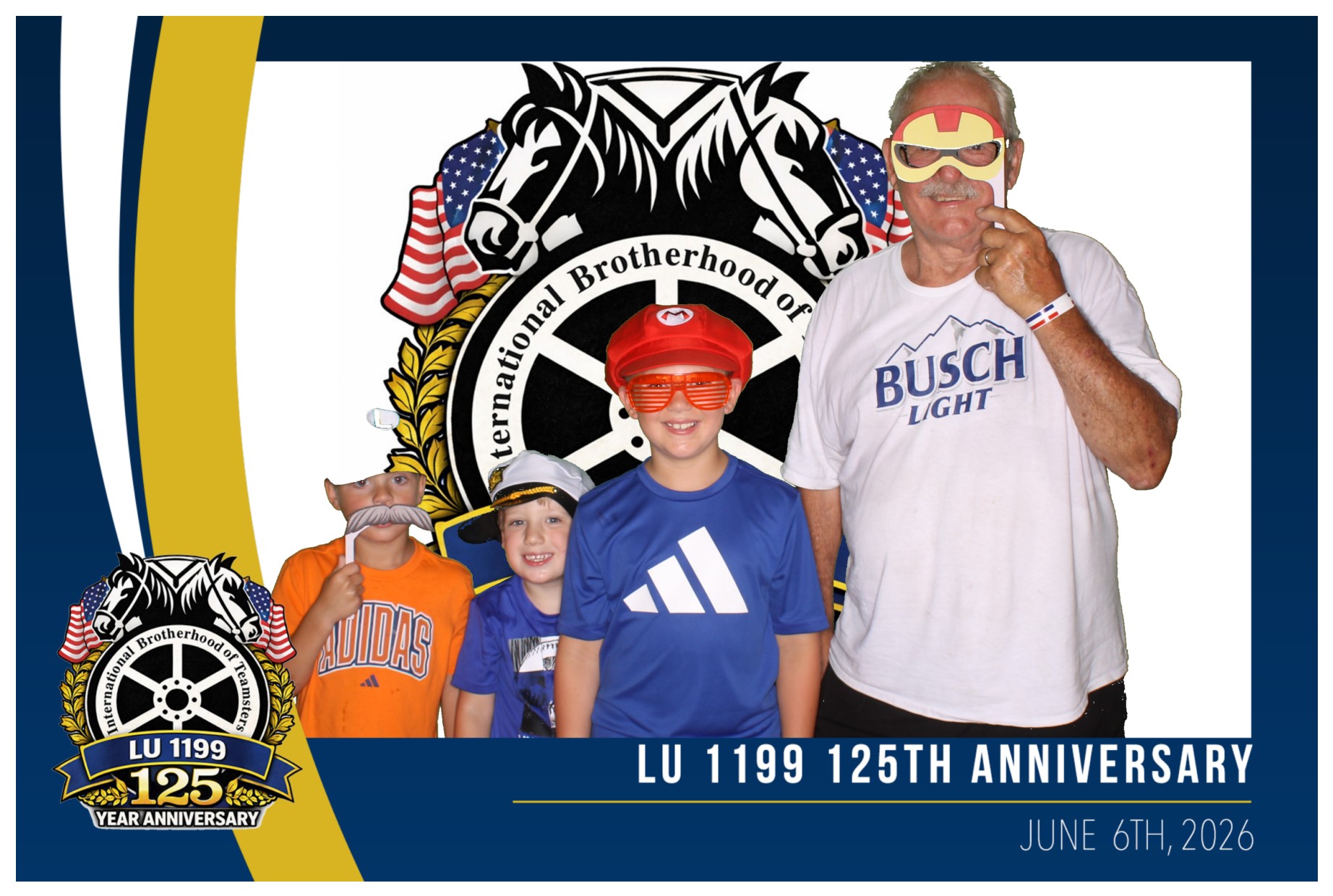 Teamsters 125th Anniversary | View more photos from the event at gallery.photoboothcincy.com/u/PhotoBoothCincy/Teamsters-125th-Anniversary