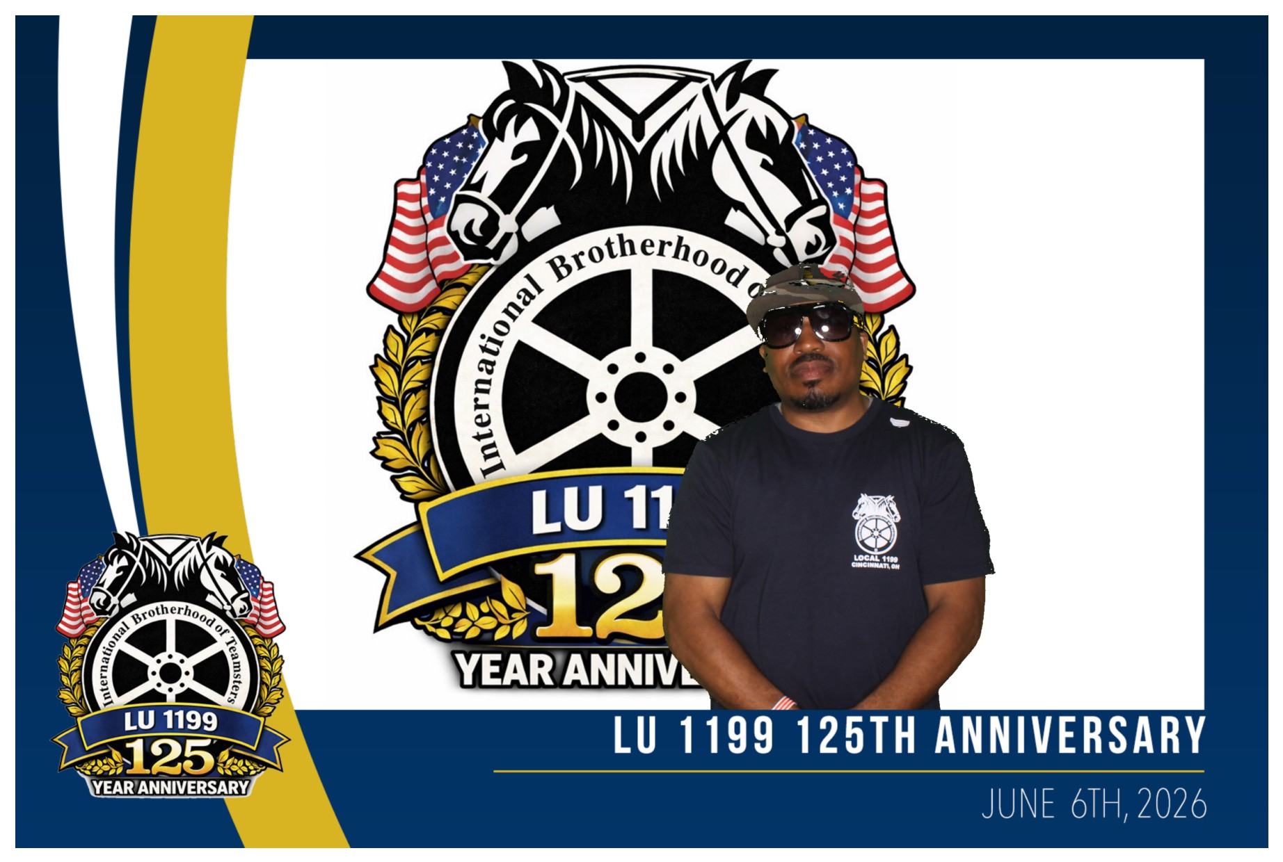Teamsters 125th Anniversary | View more photos from the event at gallery.photoboothcincy.com/u/PhotoBoothCincy/Teamsters-125th-Anniversary
