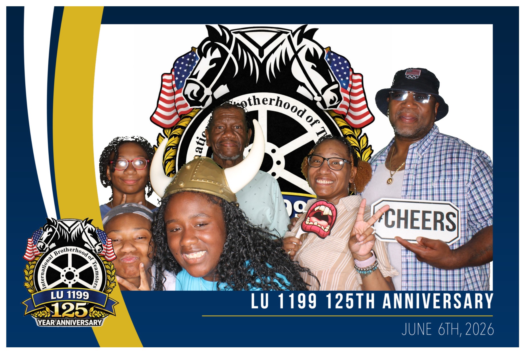 Teamsters 125th Anniversary | View more photos from the event at gallery.photoboothcincy.com/u/PhotoBoothCincy/Teamsters-125th-Anniversary