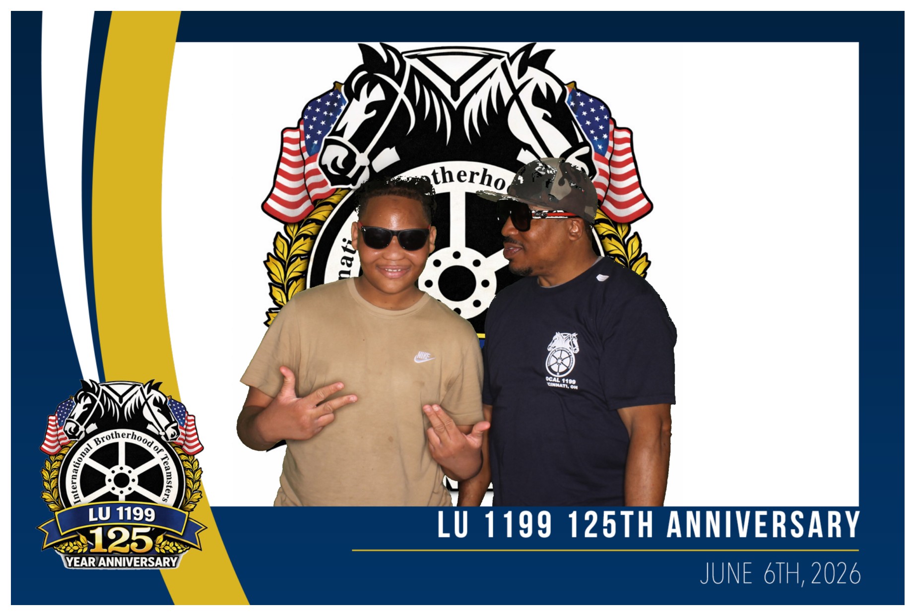 Teamsters 125th Anniversary | View more photos from the event at gallery.photoboothcincy.com/u/PhotoBoothCincy/Teamsters-125th-Anniversary
