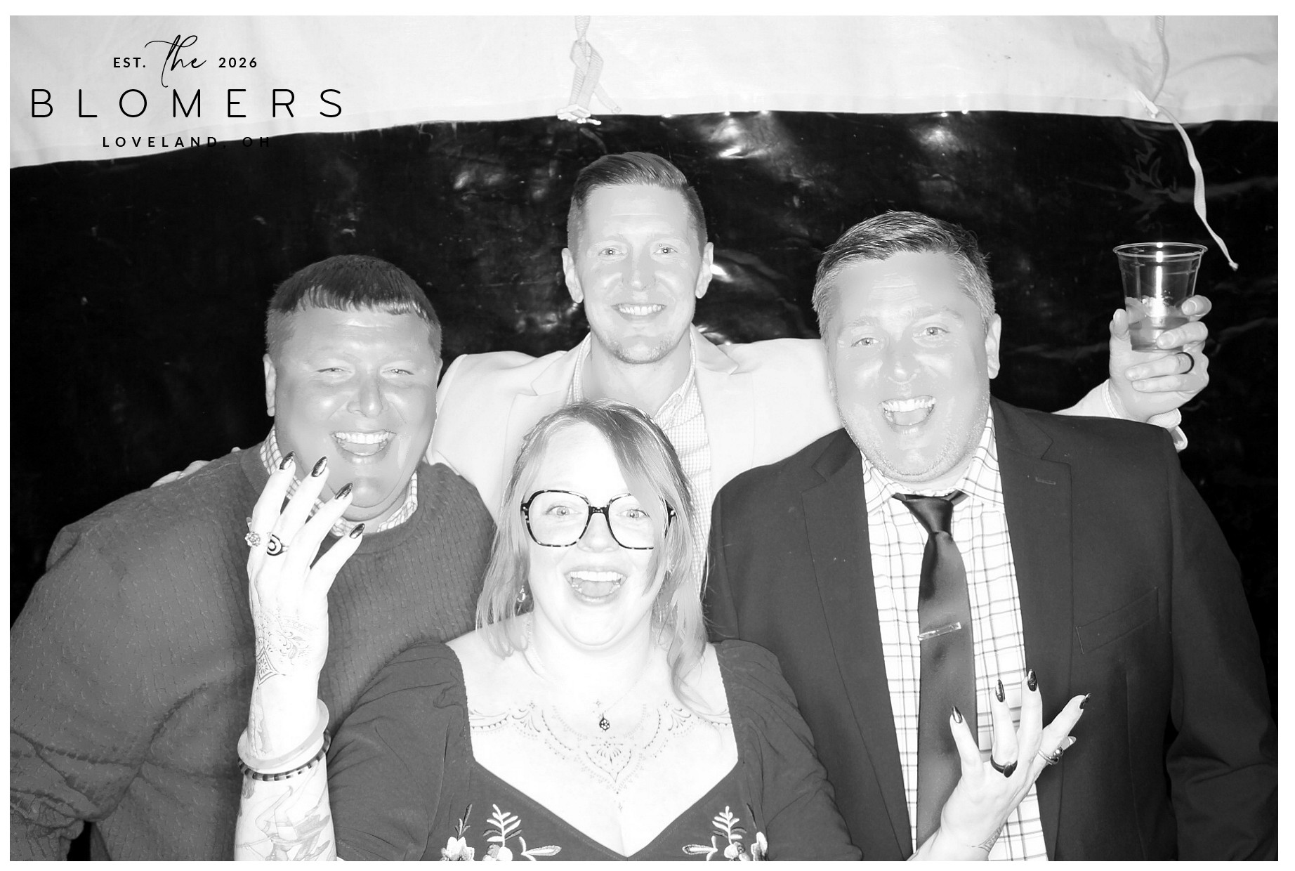 The Blomers | View more photos from the event at gallery.photoboothcincy.com/u/PhotoBoothCincy/The-Blomers
