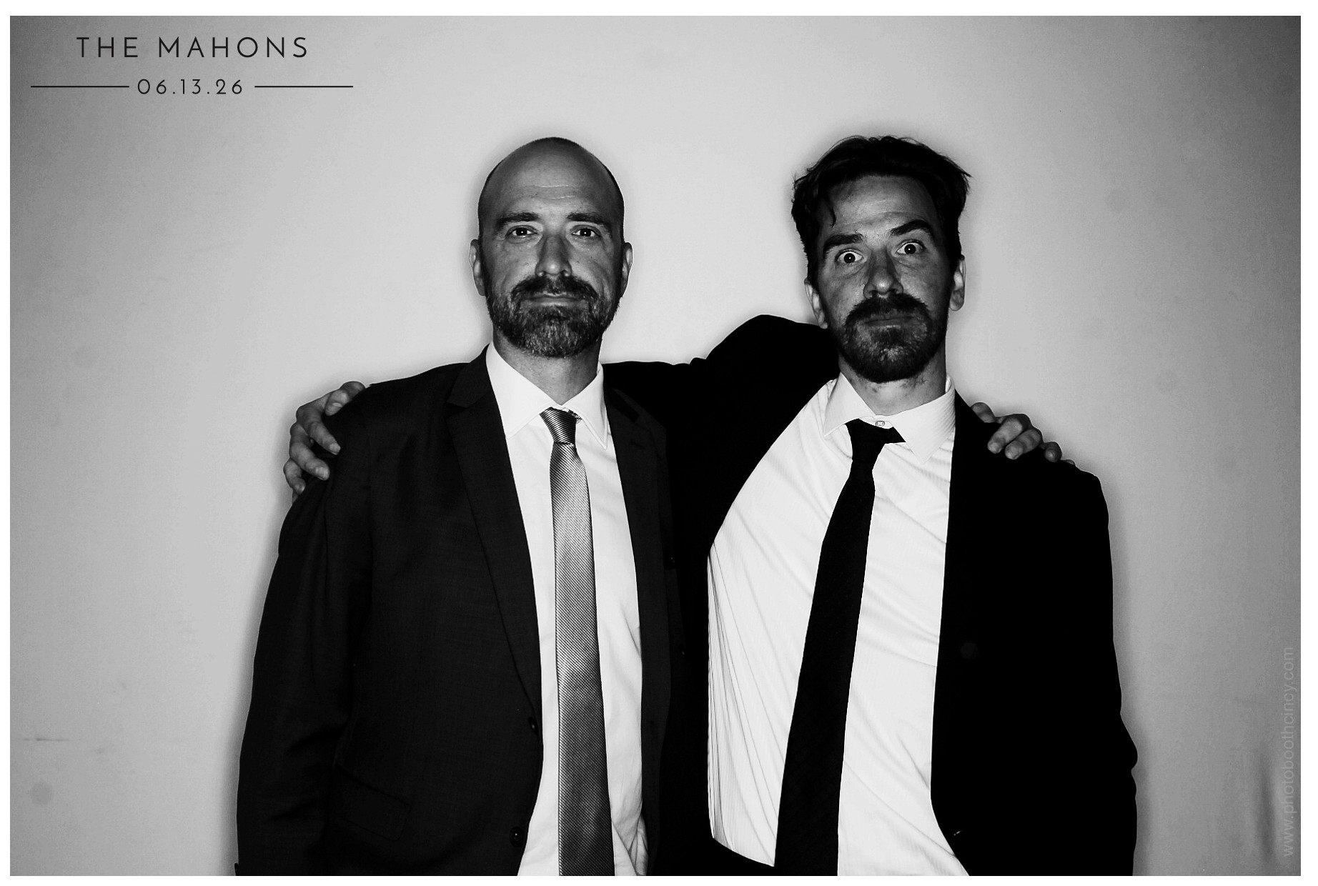 The Mahons | View more photos from the event at gallery.photoboothcincy.com/u/PhotoBoothCincy/The-Mahons