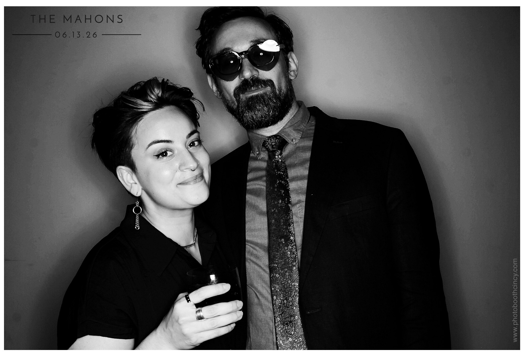 The Mahons | View more photos from the event at gallery.photoboothcincy.com/u/PhotoBoothCincy/The-Mahons