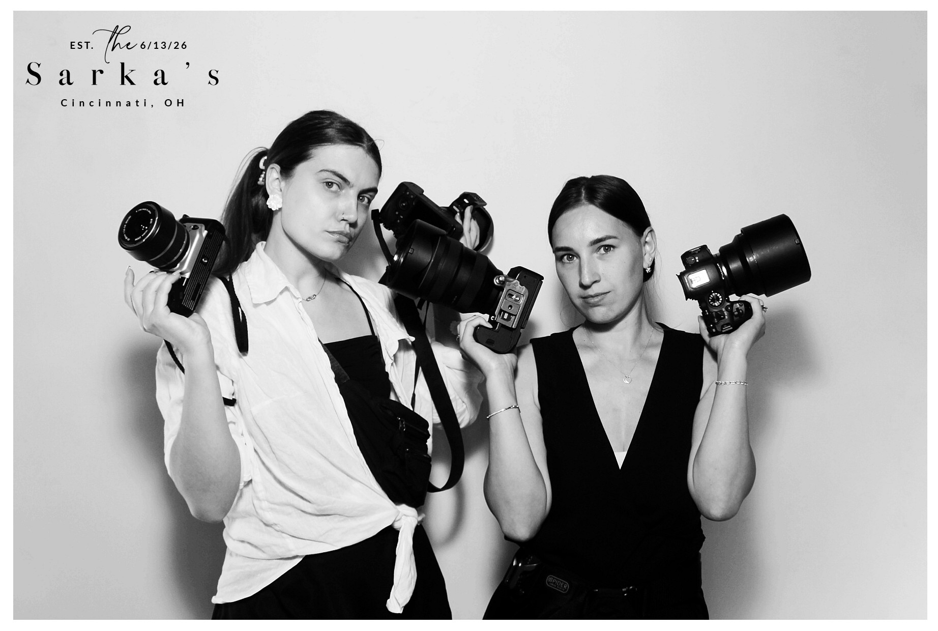 The Sarka's | View more photos from the event at gallery.photoboothcincy.com/u/PhotoBoothCincy/The-Sarkas