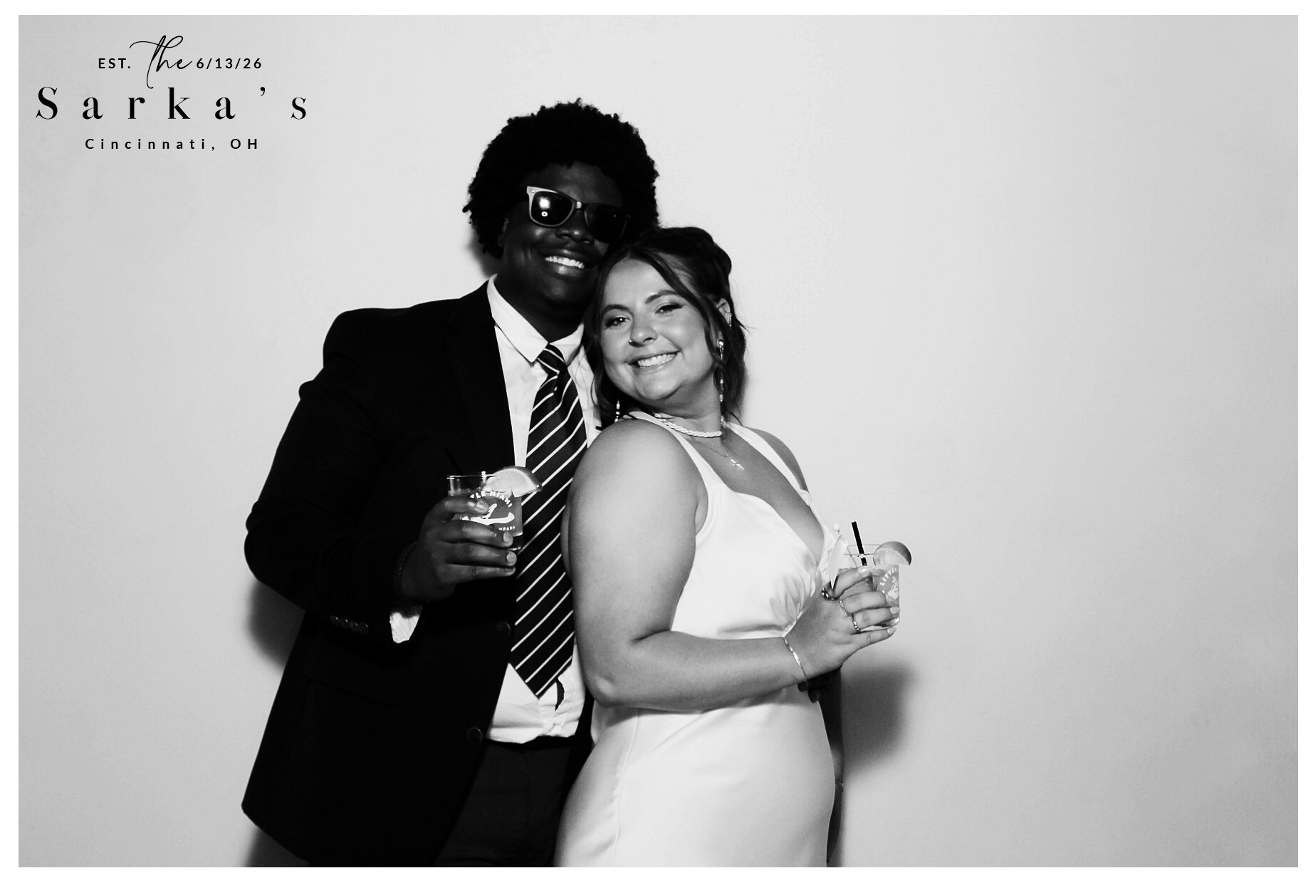 The Sarka's | View more photos from the event at gallery.photoboothcincy.com/u/PhotoBoothCincy/The-Sarkas