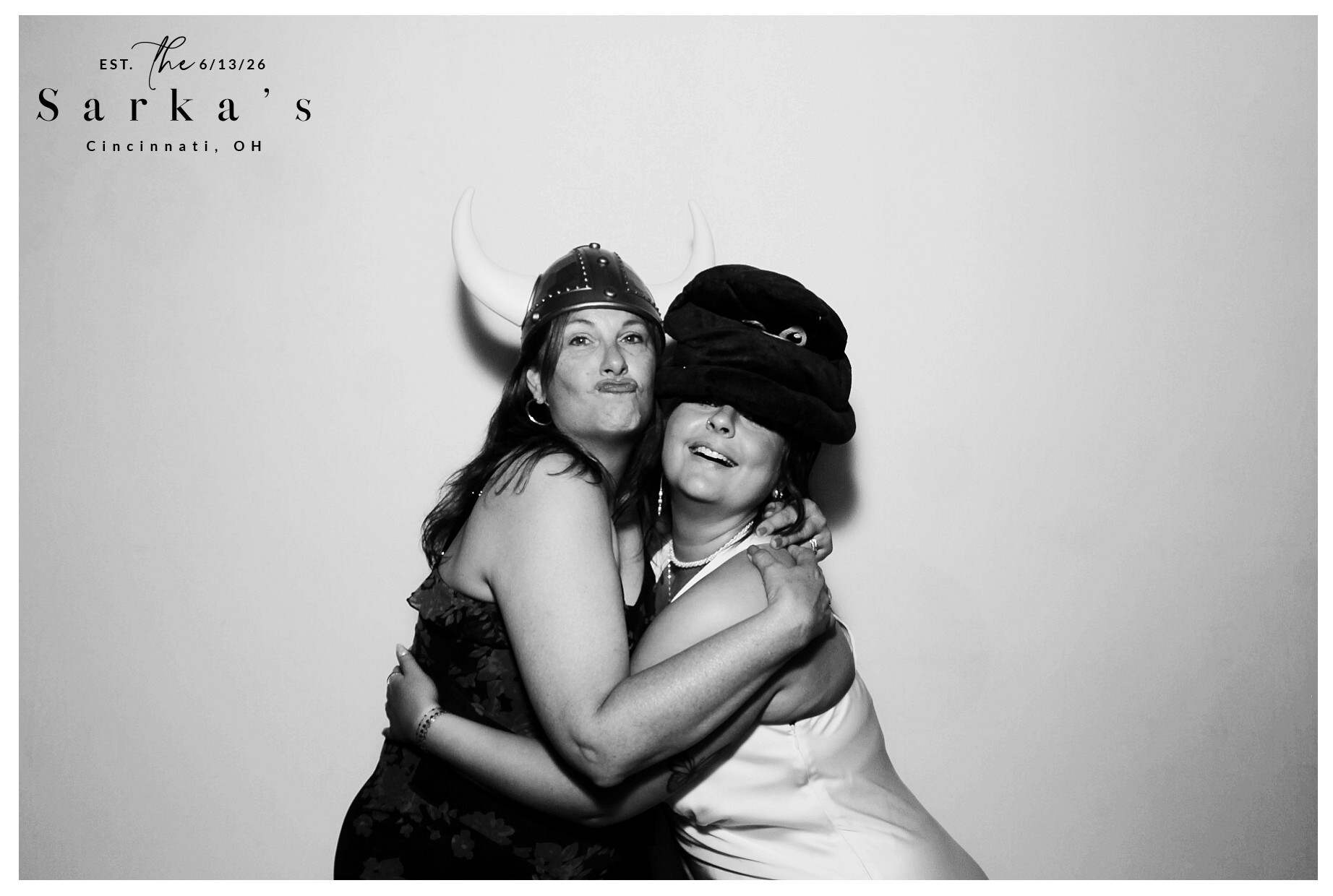 The Sarka's | View more photos from the event at gallery.photoboothcincy.com/u/PhotoBoothCincy/The-Sarkas