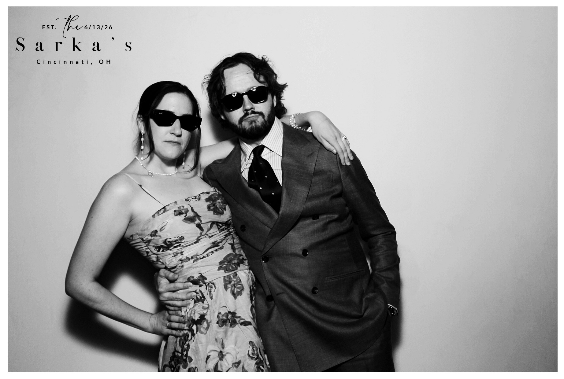 The Sarka's | View more photos from the event at gallery.photoboothcincy.com/u/PhotoBoothCincy/The-Sarkas