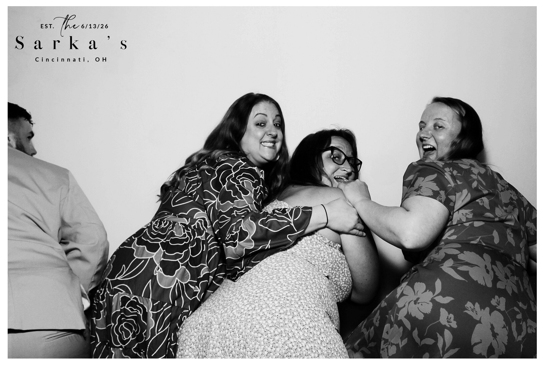 The Sarka's | View more photos from the event at gallery.photoboothcincy.com/u/PhotoBoothCincy/The-Sarkas
