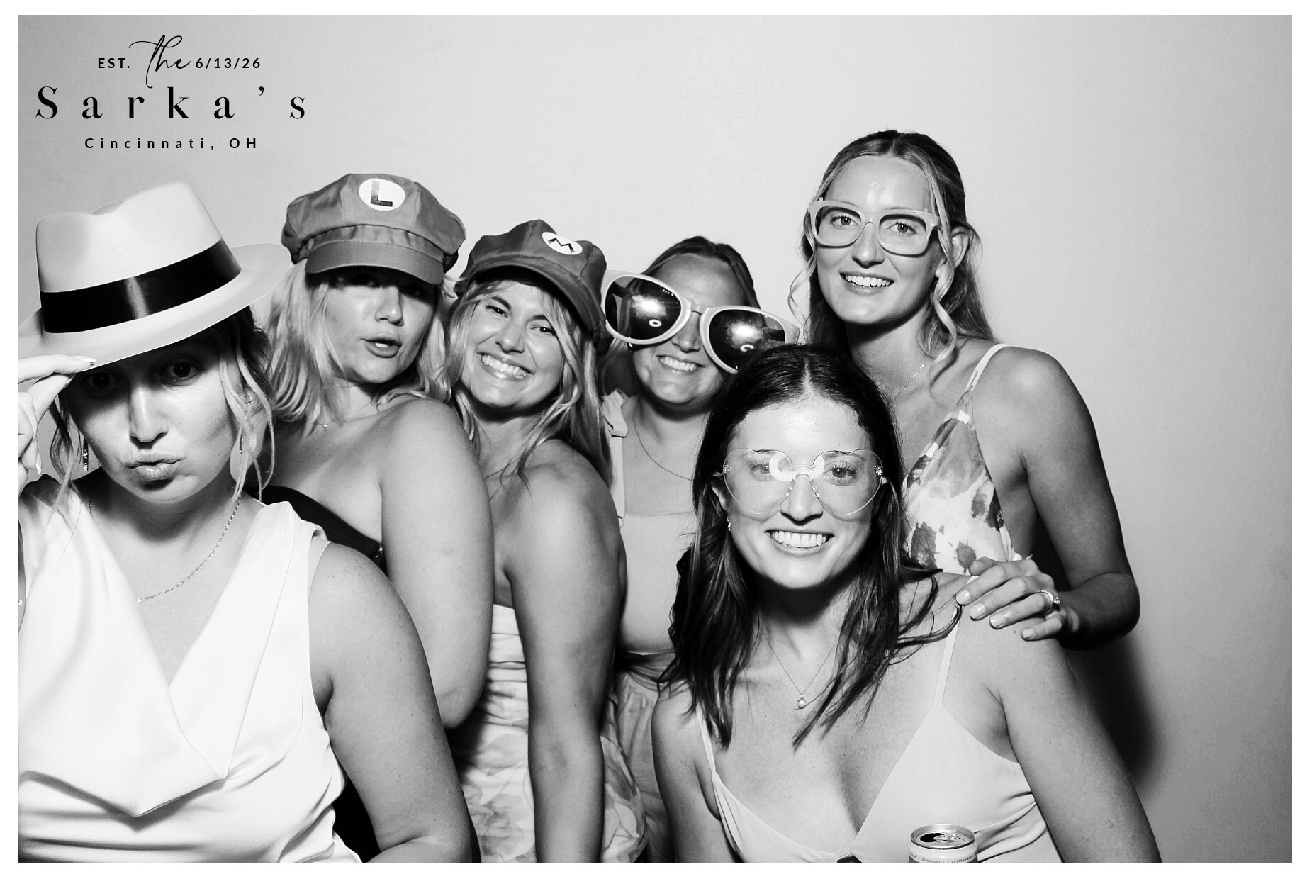 The Sarka's | View more photos from the event at gallery.photoboothcincy.com/u/PhotoBoothCincy/The-Sarkas
