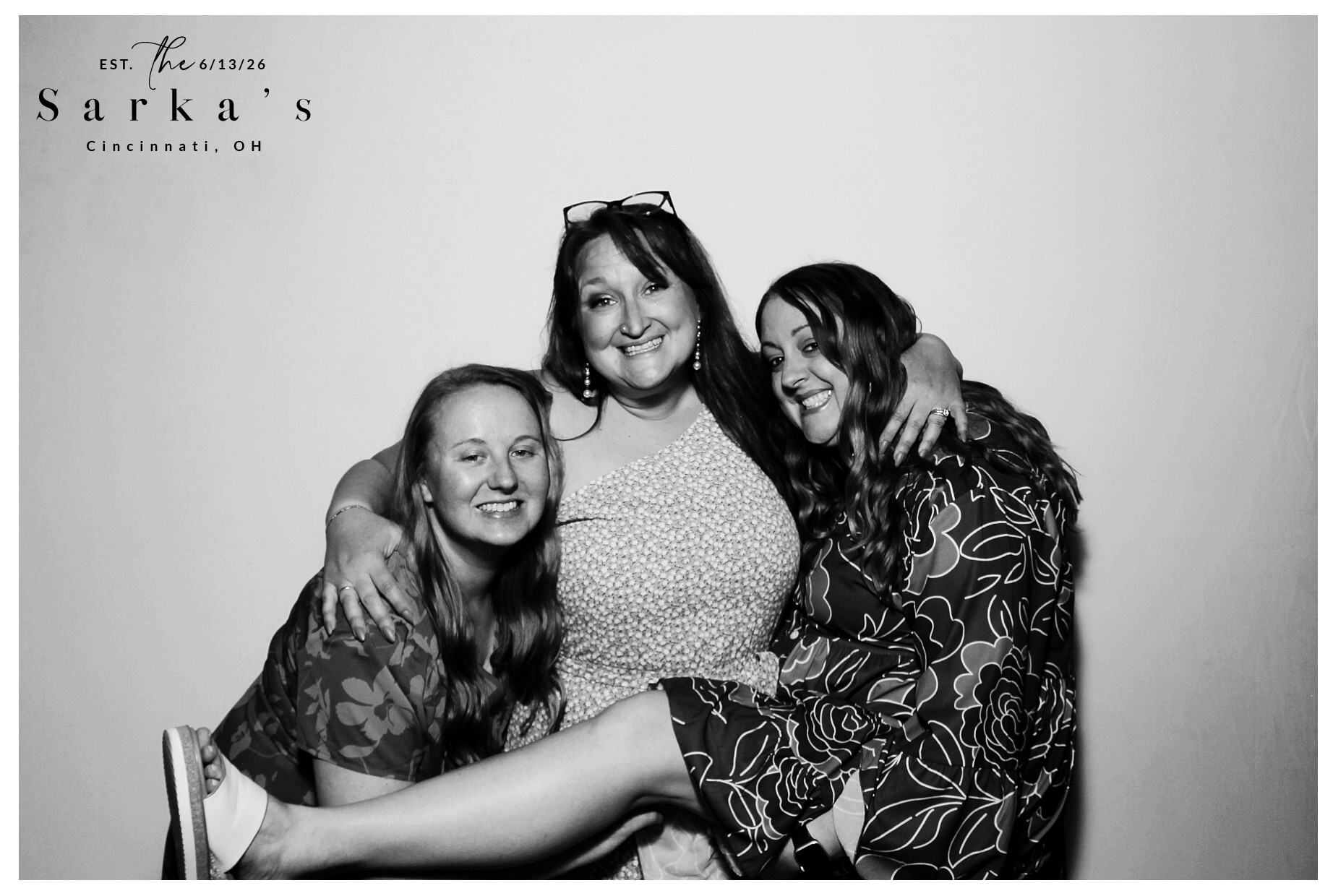 The Sarka's | View more photos from the event at gallery.photoboothcincy.com/u/PhotoBoothCincy/The-Sarkas