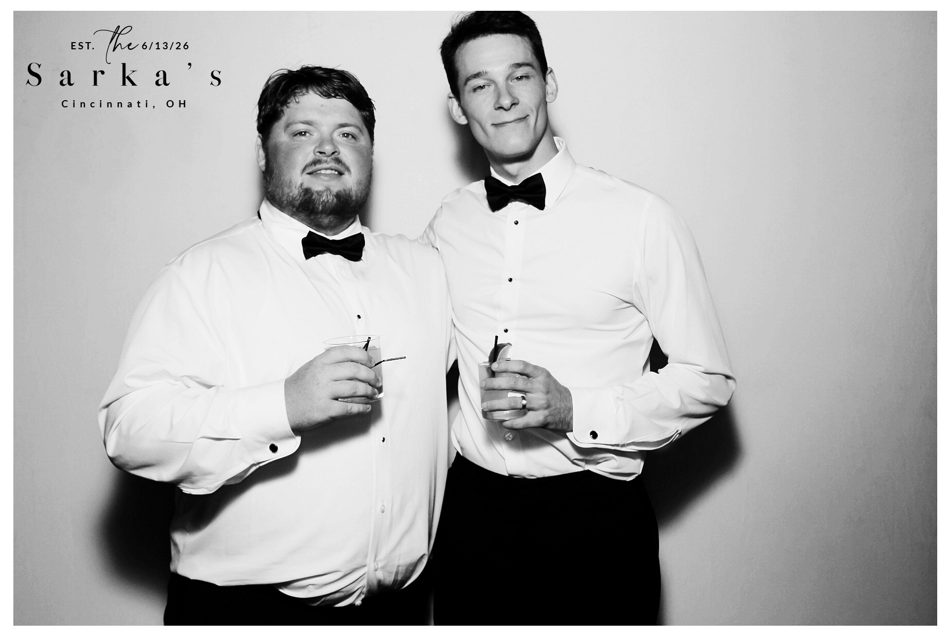 The Sarka's | View more photos from the event at gallery.photoboothcincy.com/u/PhotoBoothCincy/The-Sarkas