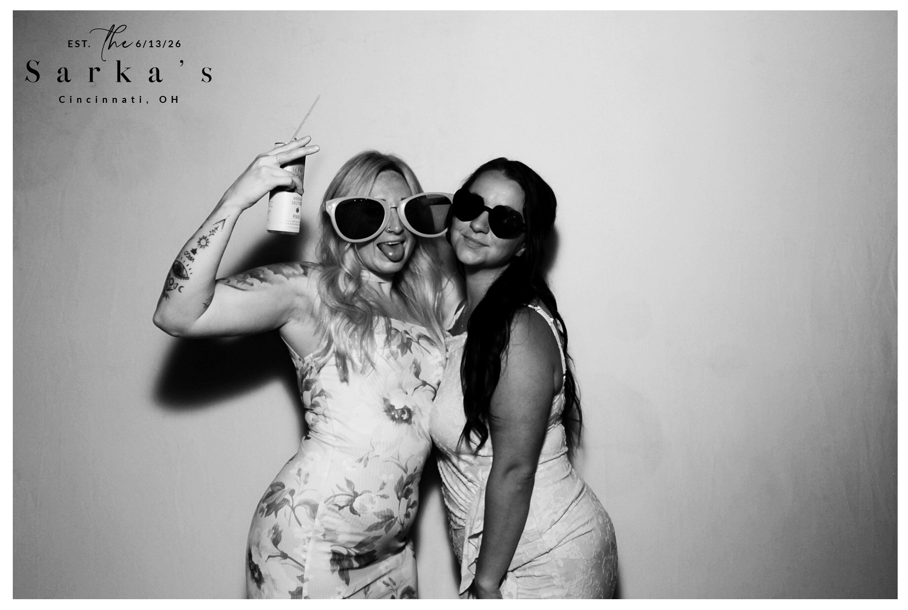 The Sarka's | View more photos from the event at gallery.photoboothcincy.com/u/PhotoBoothCincy/The-Sarkas