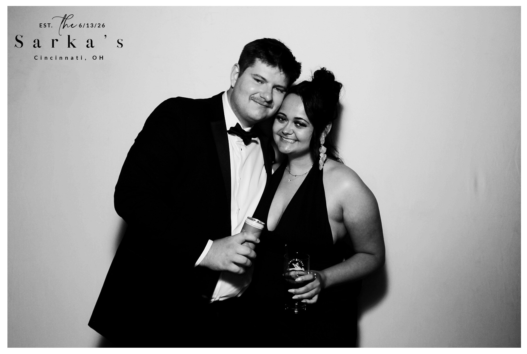 The Sarka's | View more photos from the event at gallery.photoboothcincy.com/u/PhotoBoothCincy/The-Sarkas