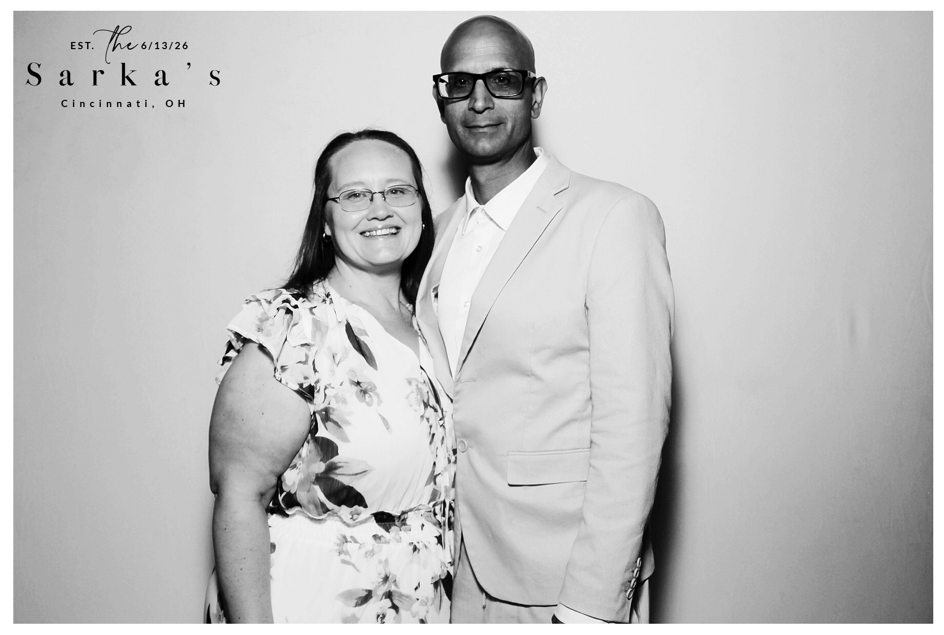 The Sarka's | View more photos from the event at gallery.photoboothcincy.com/u/PhotoBoothCincy/The-Sarkas
