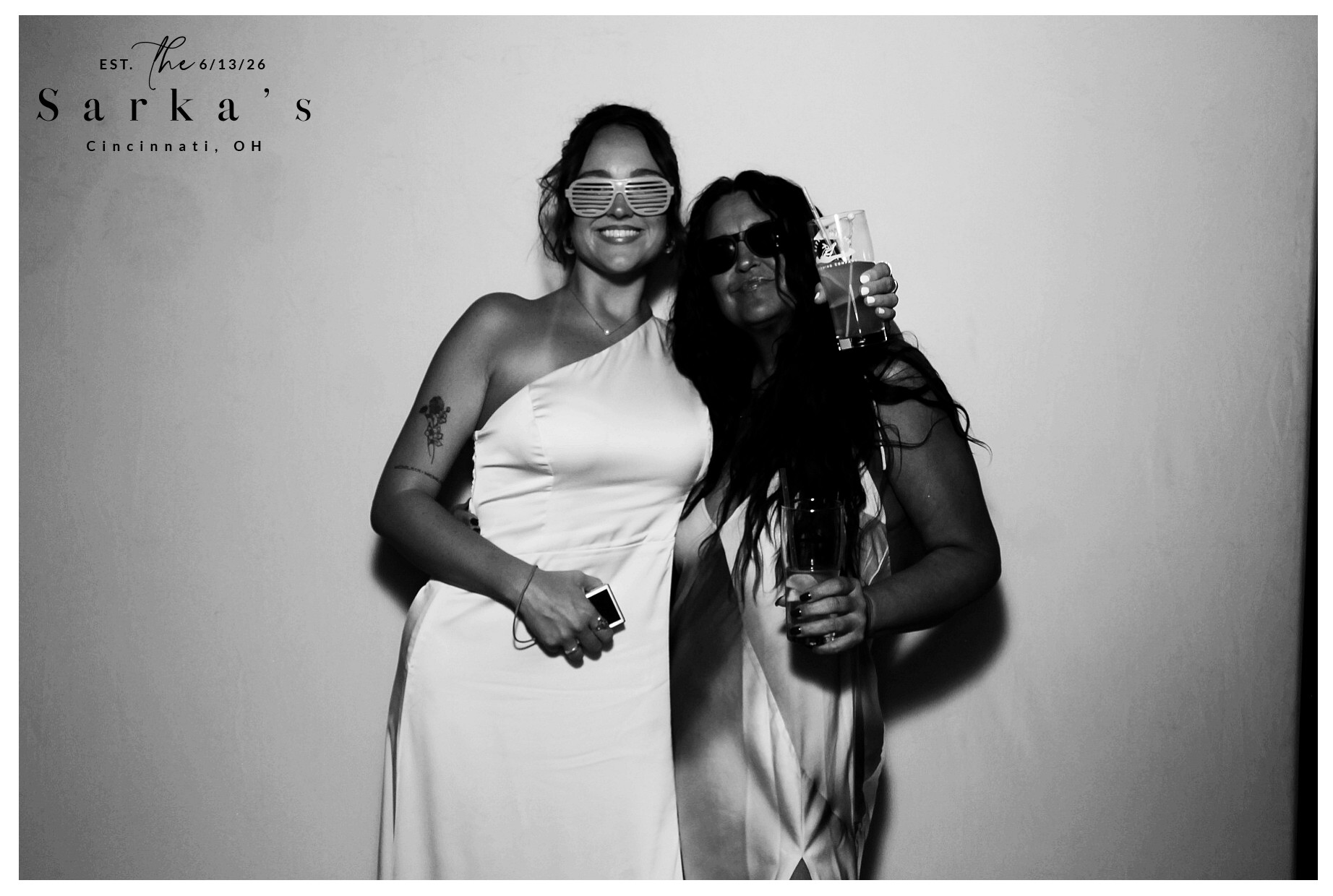 The Sarka's | View more photos from the event at gallery.photoboothcincy.com/u/PhotoBoothCincy/The-Sarkas