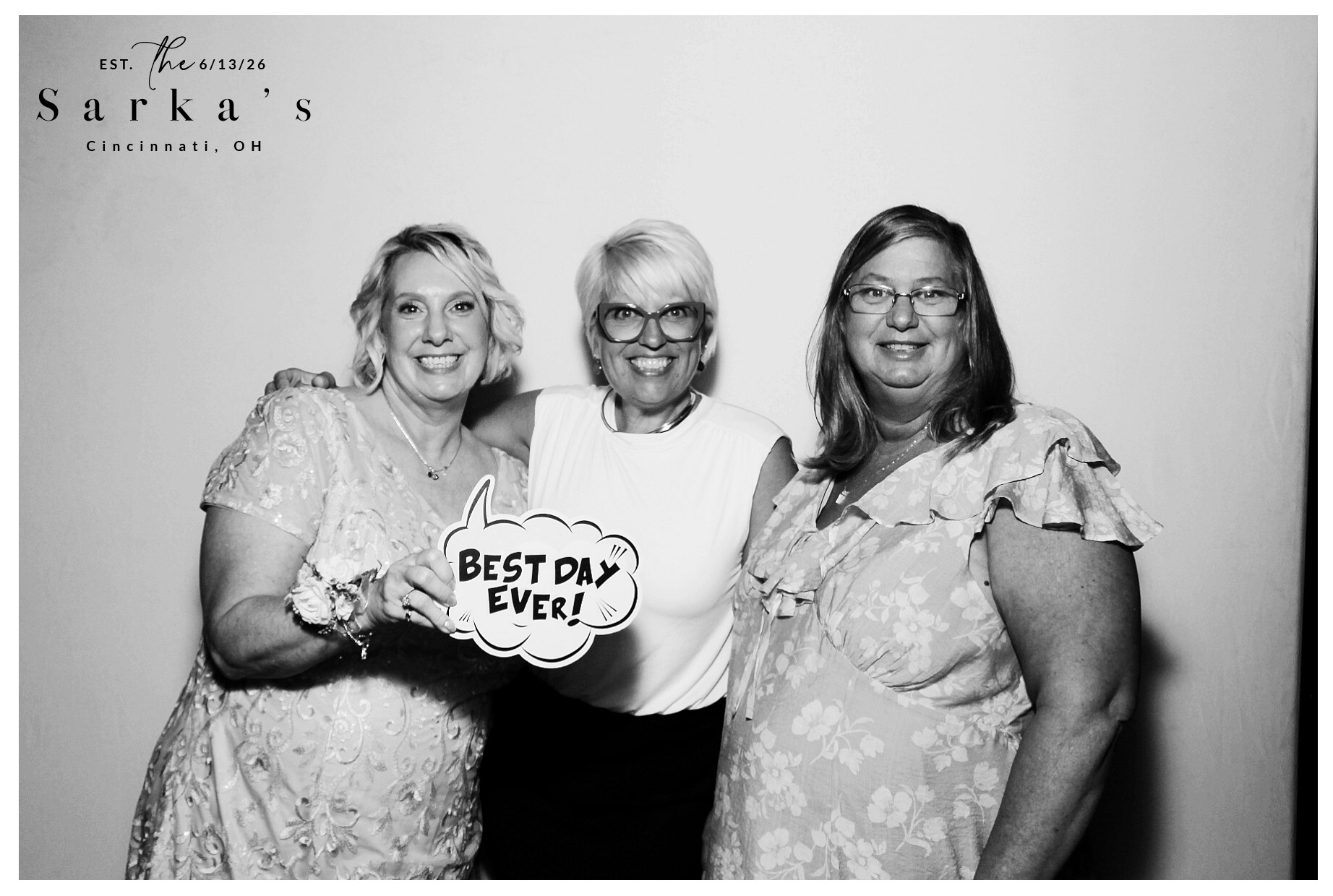 The Sarka's | View more photos from the event at gallery.photoboothcincy.com/u/PhotoBoothCincy/The-Sarkas