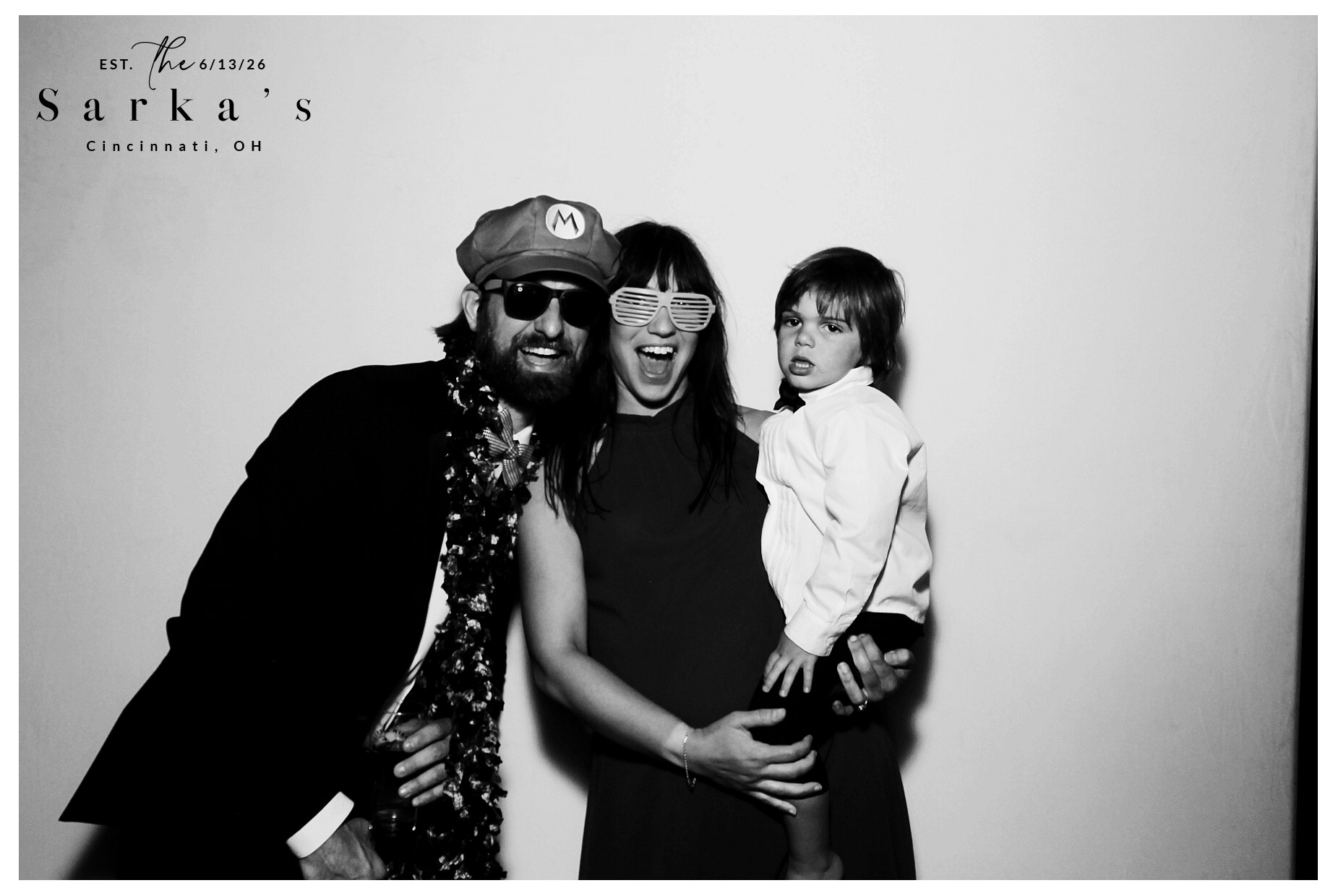 The Sarka's | View more photos from the event at gallery.photoboothcincy.com/u/PhotoBoothCincy/The-Sarkas