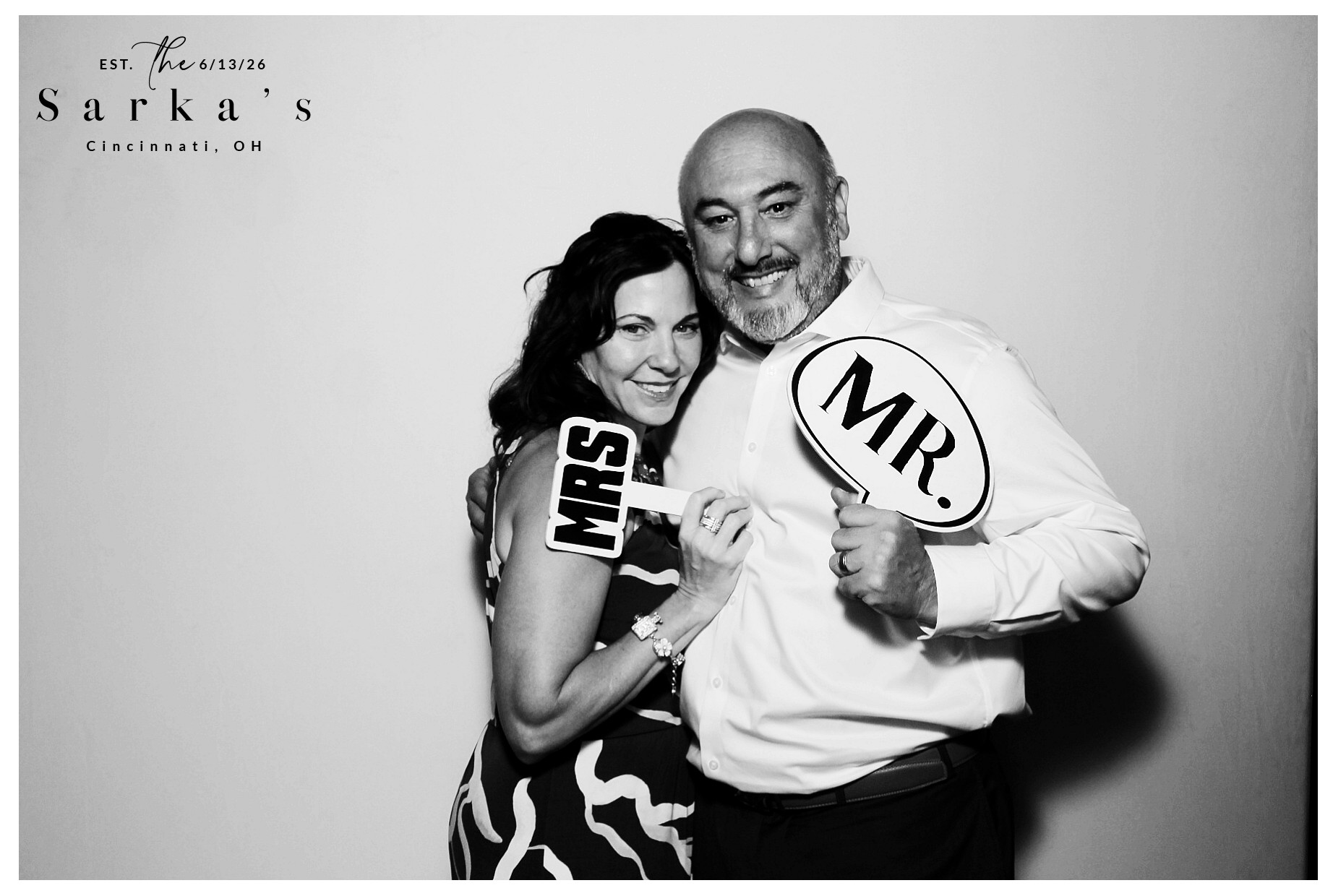 The Sarka's | View more photos from the event at gallery.photoboothcincy.com/u/PhotoBoothCincy/The-Sarkas