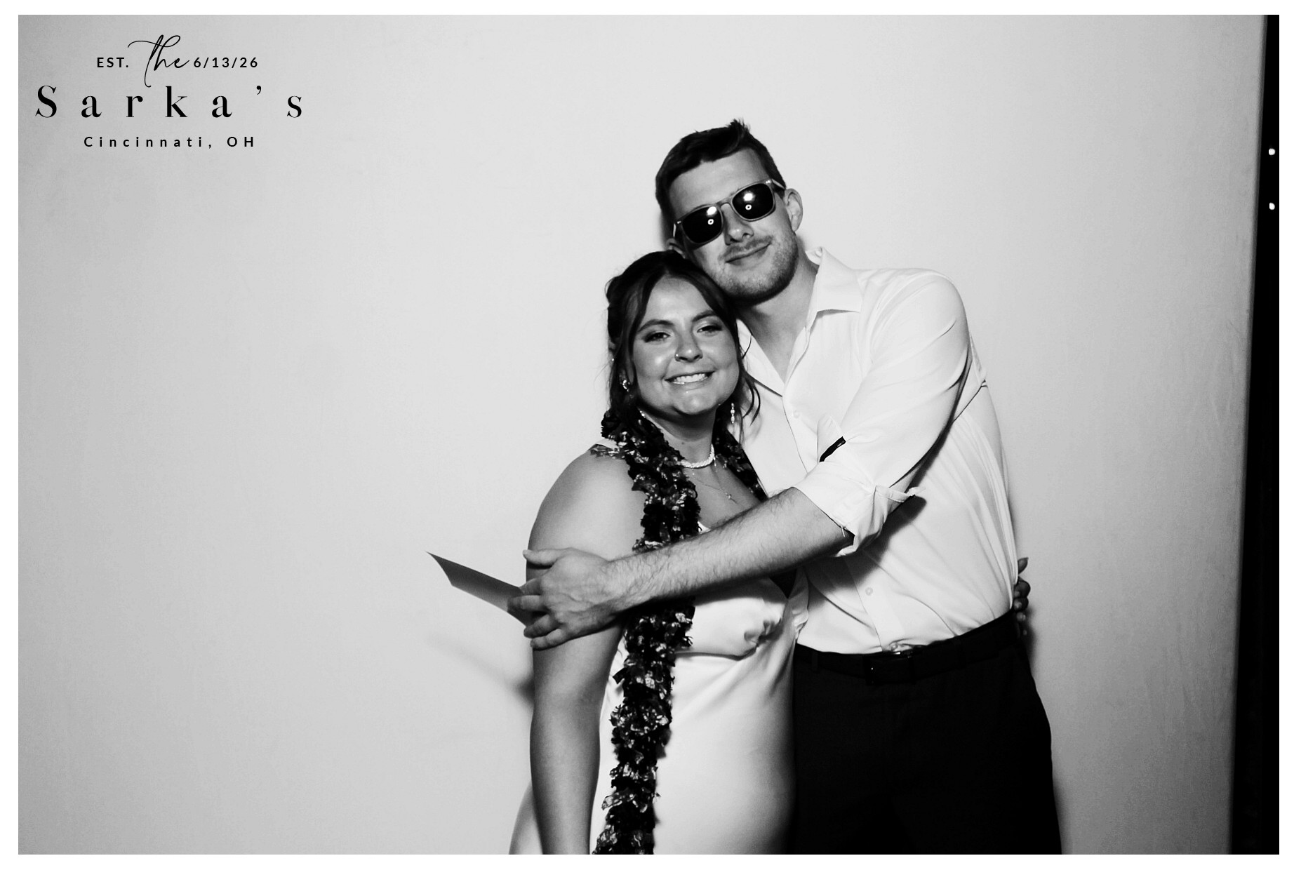 The Sarka's | View more photos from the event at gallery.photoboothcincy.com/u/PhotoBoothCincy/The-Sarkas