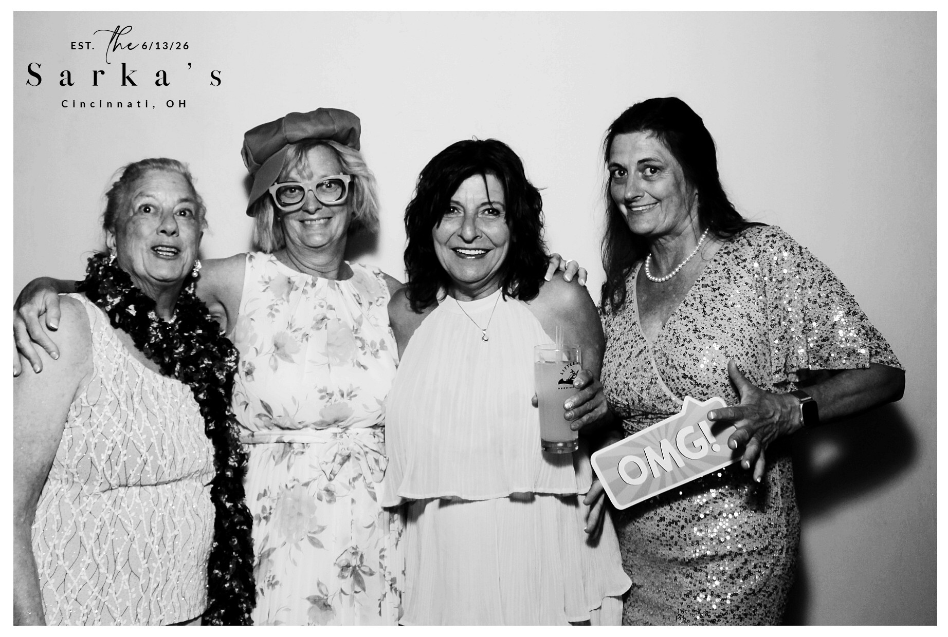 The Sarka's | View more photos from the event at gallery.photoboothcincy.com/u/PhotoBoothCincy/The-Sarkas